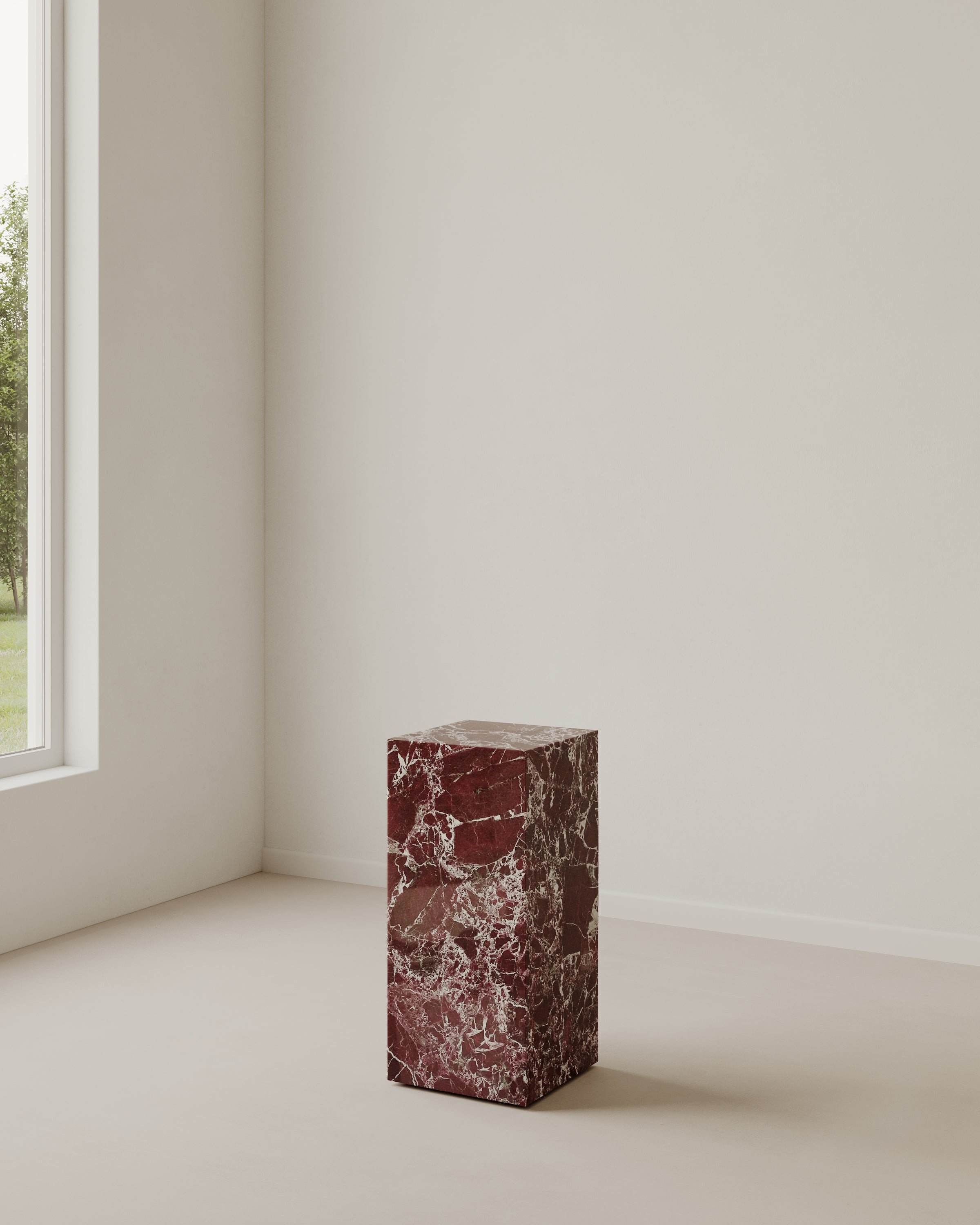 Plinth Rosa Levanto Medium