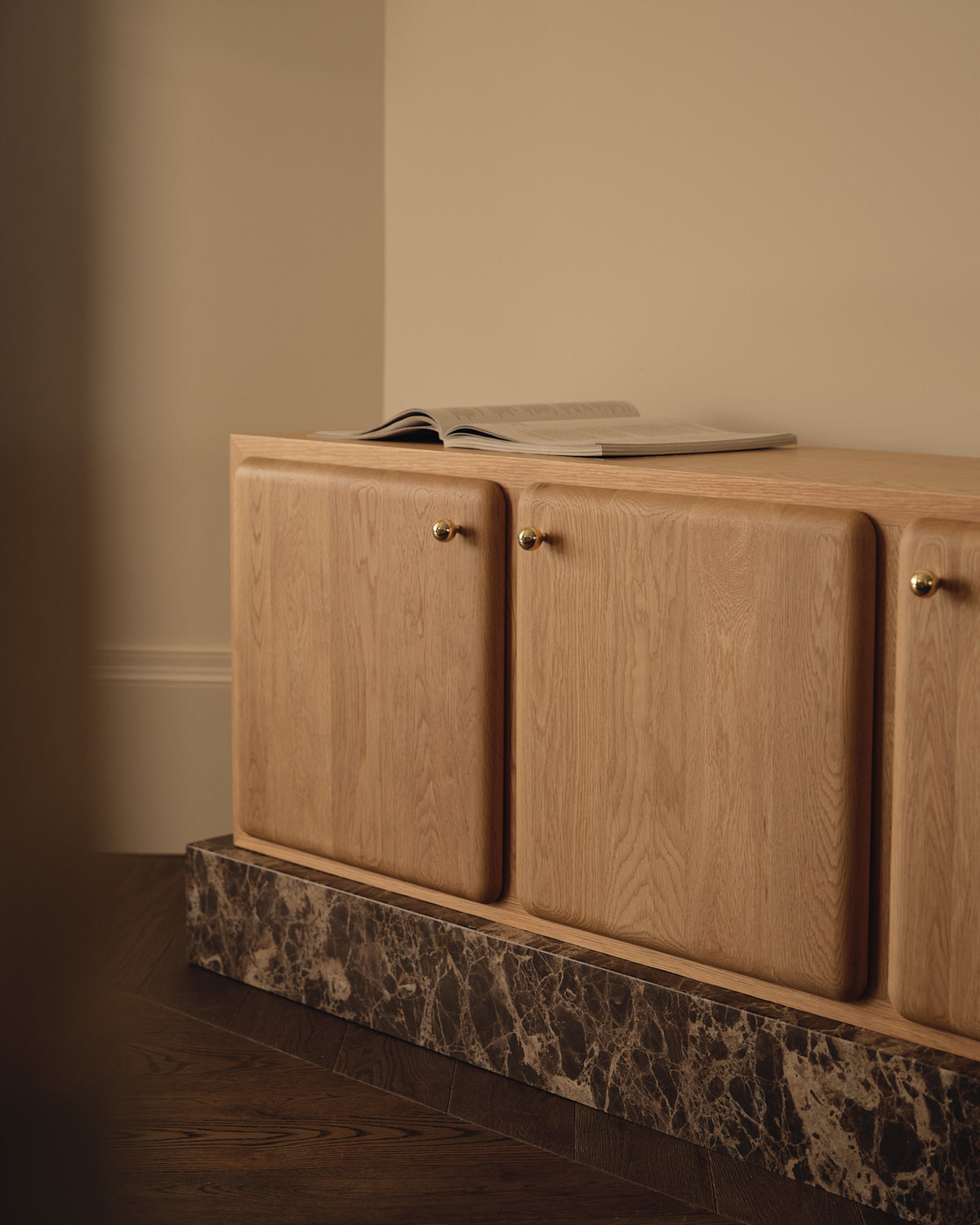 Soma Oak Medium Entertainment Unit (Unit only)