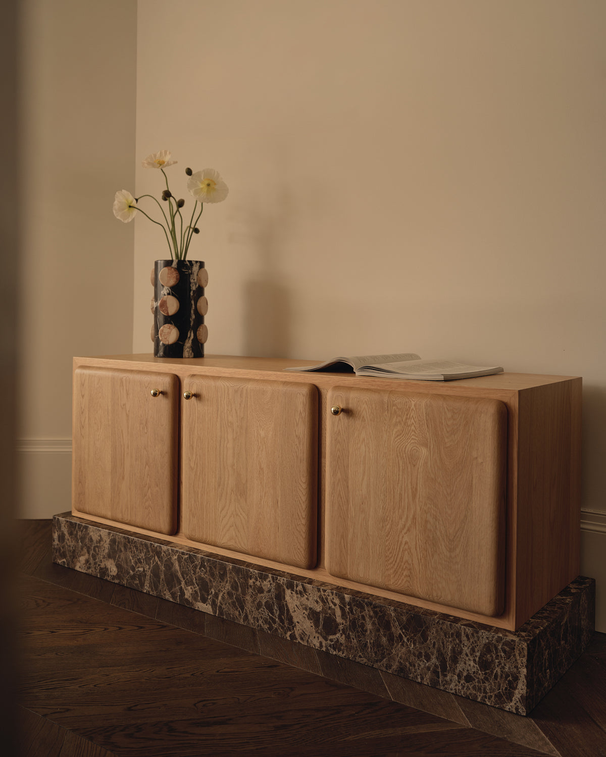 Soma Oak Medium Entertainment Unit (Unit only)