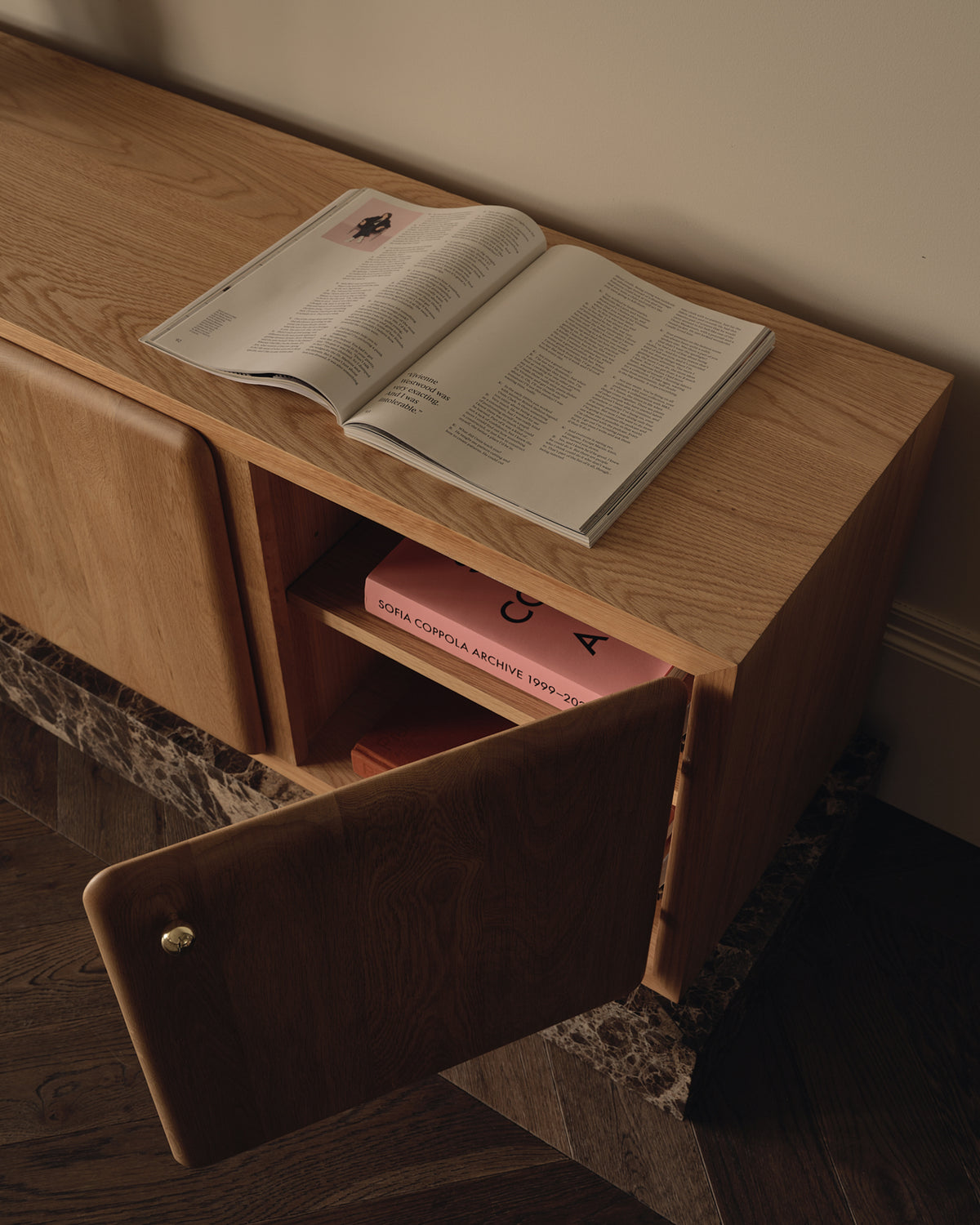 Soma Oak Medium Entertainment Unit (Unit only)