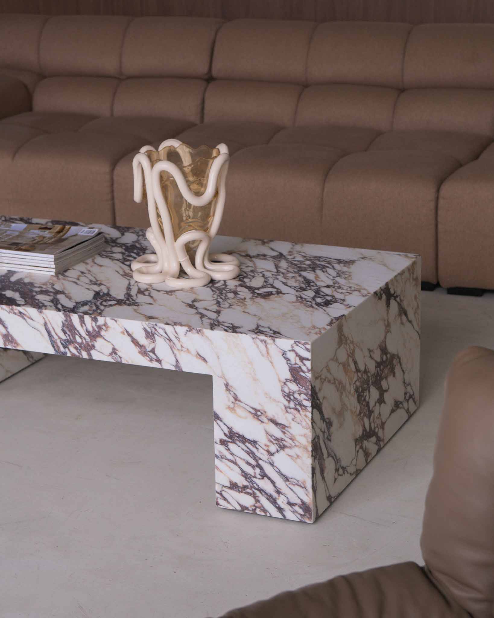 Cookie Abstract Calacatta Viola - Fleur Studios