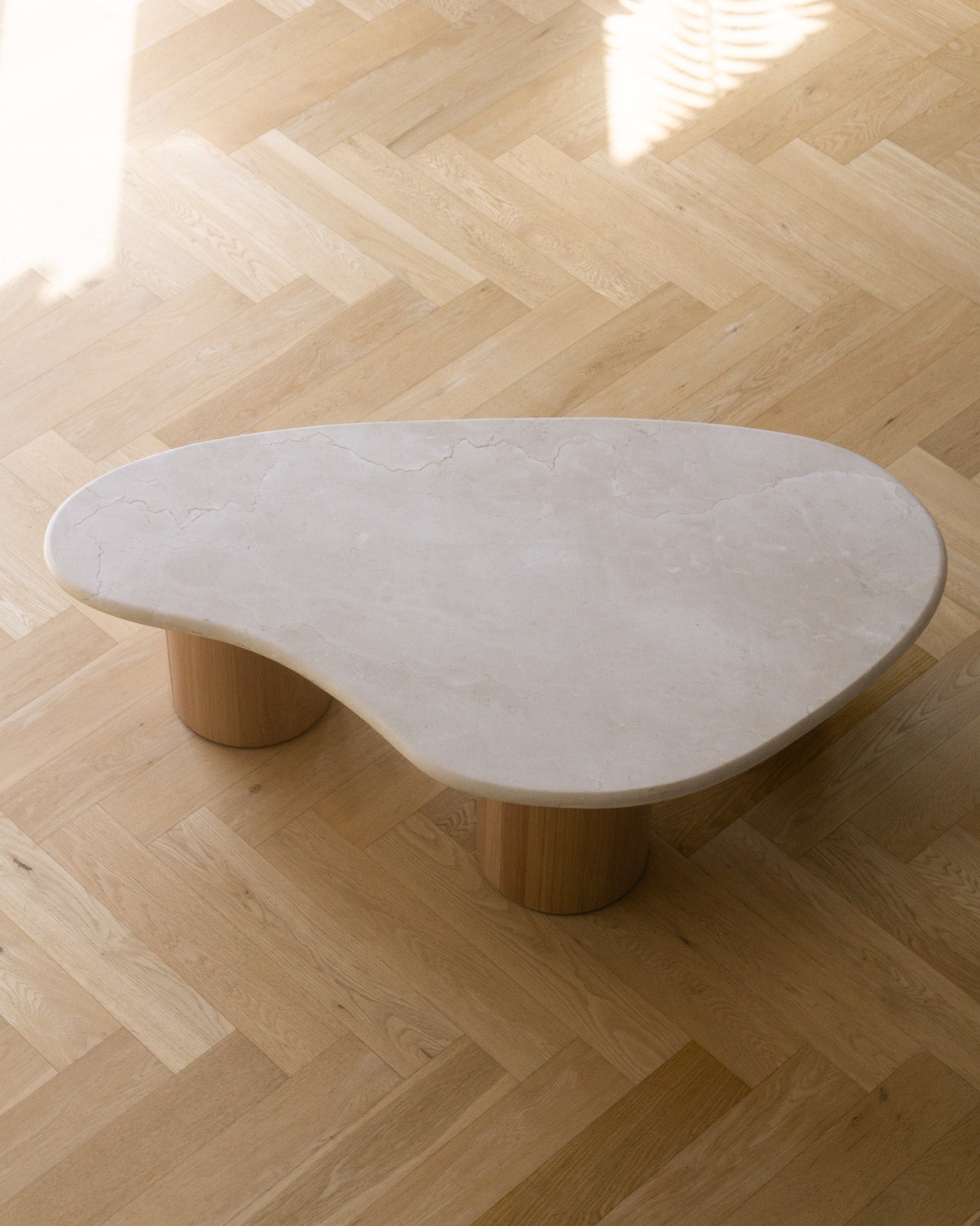 Pebble Coffee Table & Side Table Crema - Fleur Studios