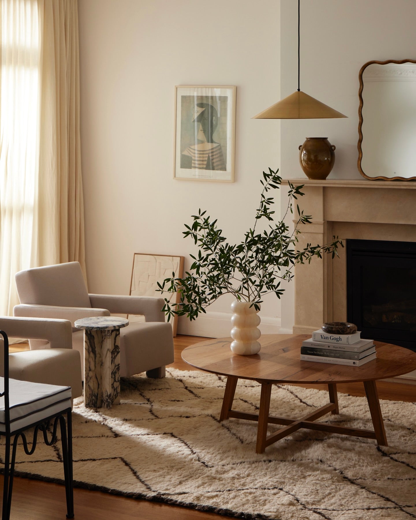 Cloud Vase Large White Onyx - Fleur Studios