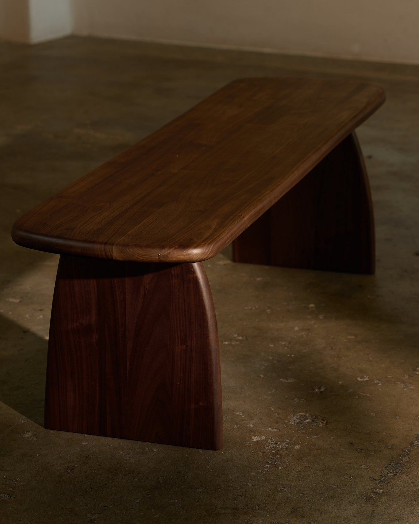 Beau Bench Seat Walnut