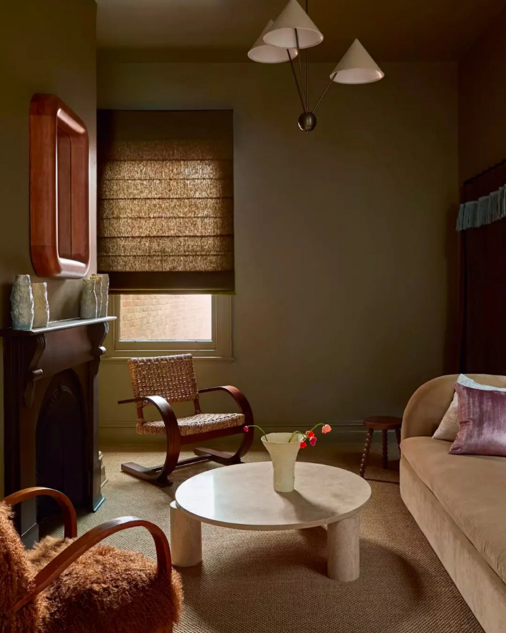 Living room styled.