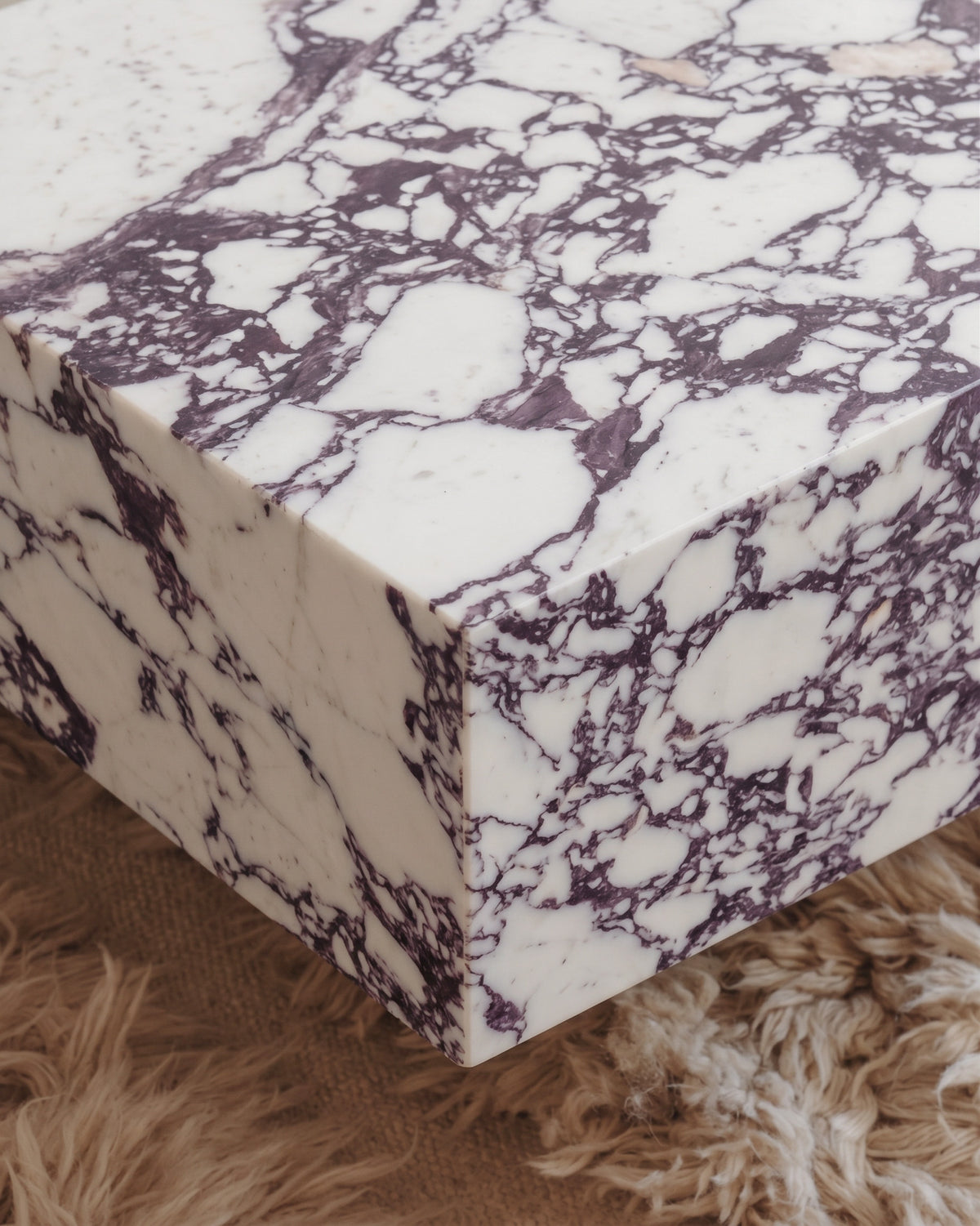 Butter Calacatta Viola Medium Coffee Table