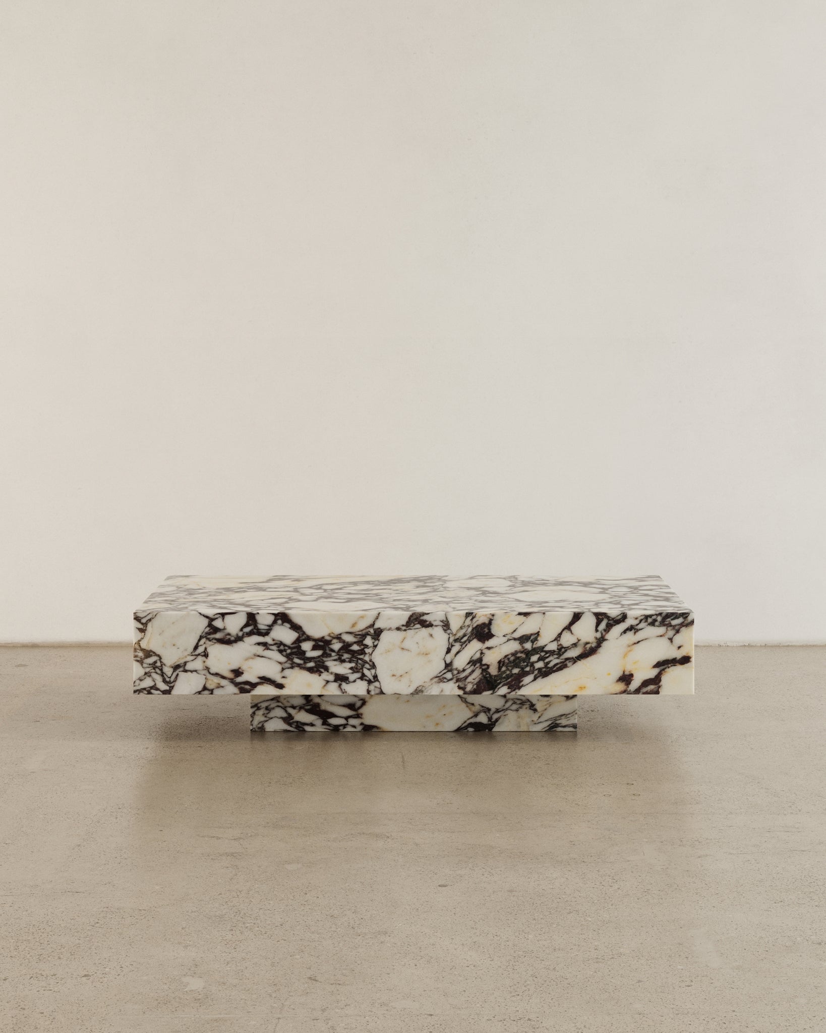 Butter Large Coffee Table Calacatta Viola