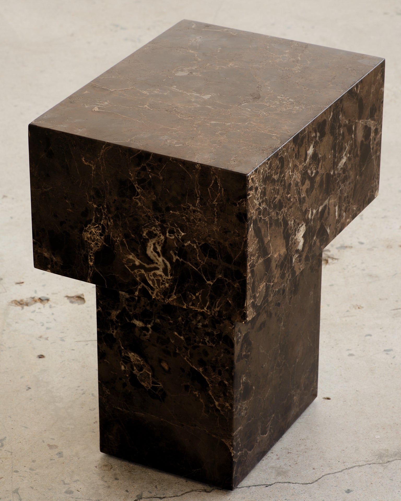 Butter Side Table Chocolate