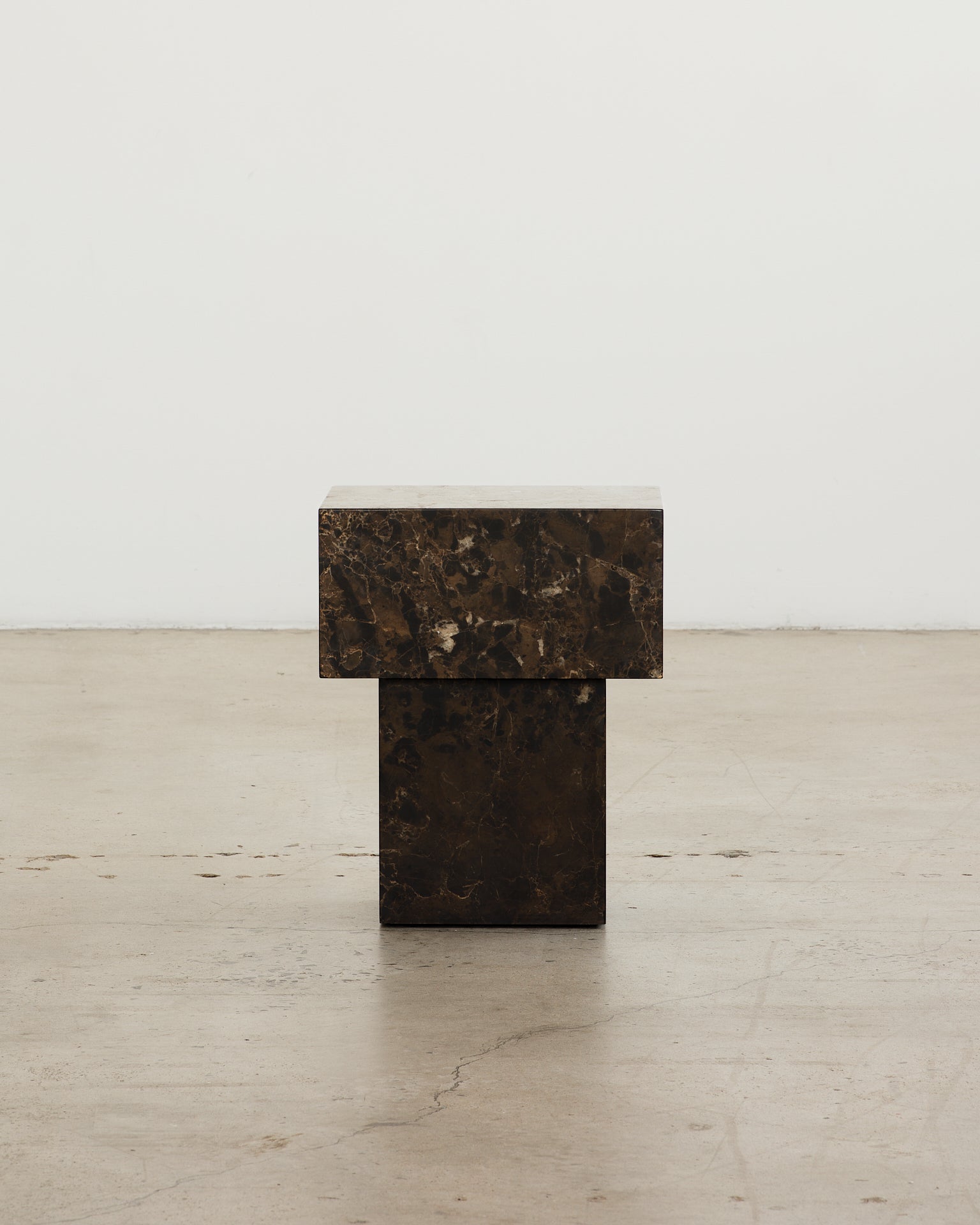 Butter Side Table Chocolate