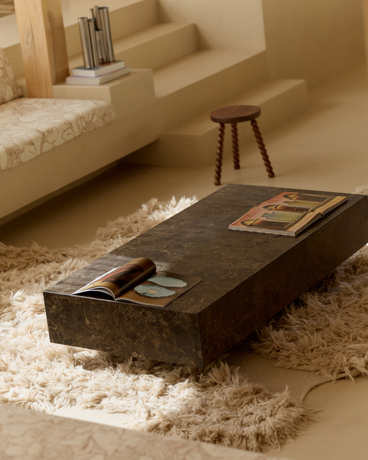 Butter Chocolate Large Coffee Table