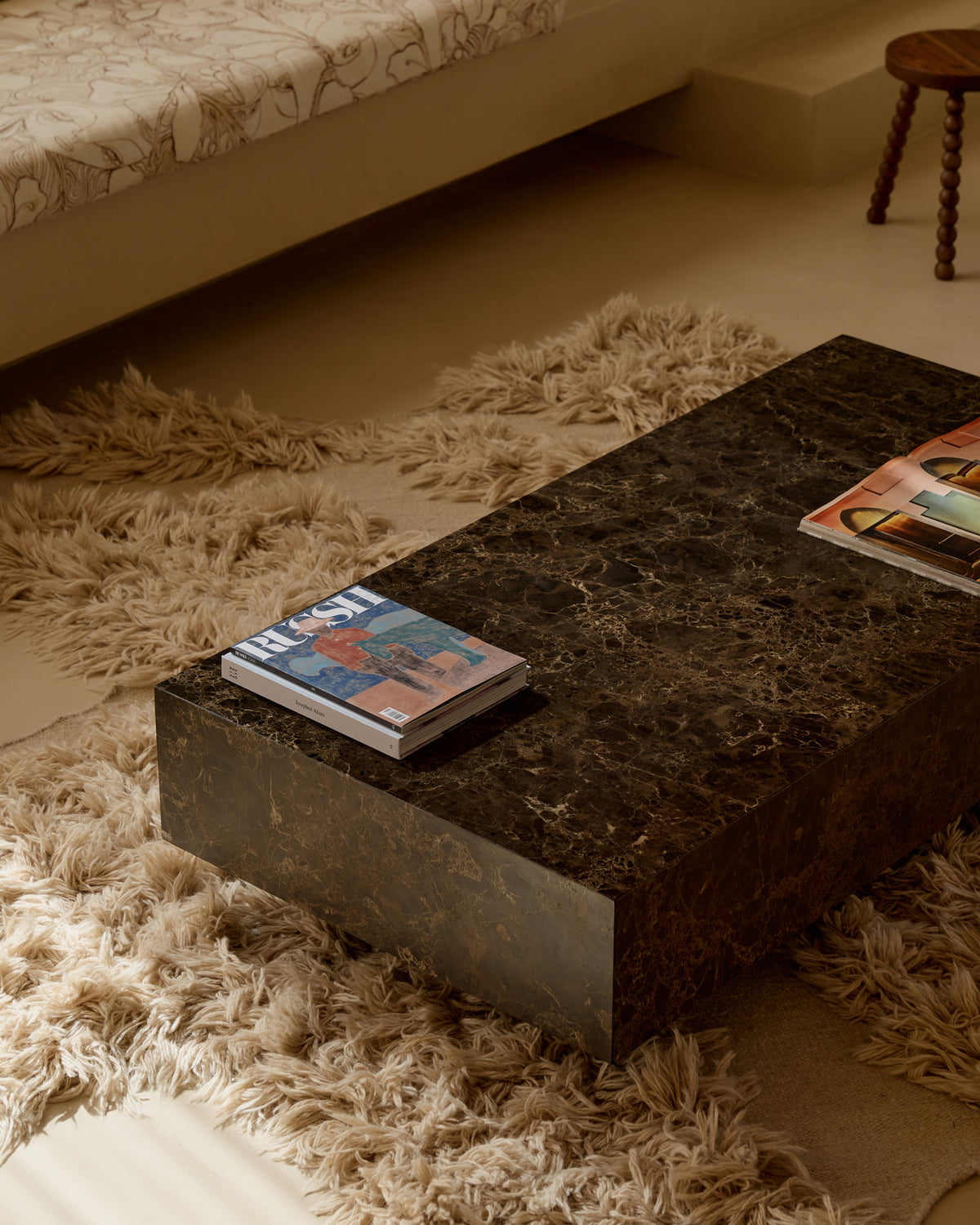 Butter Chocolate Large Coffee Table