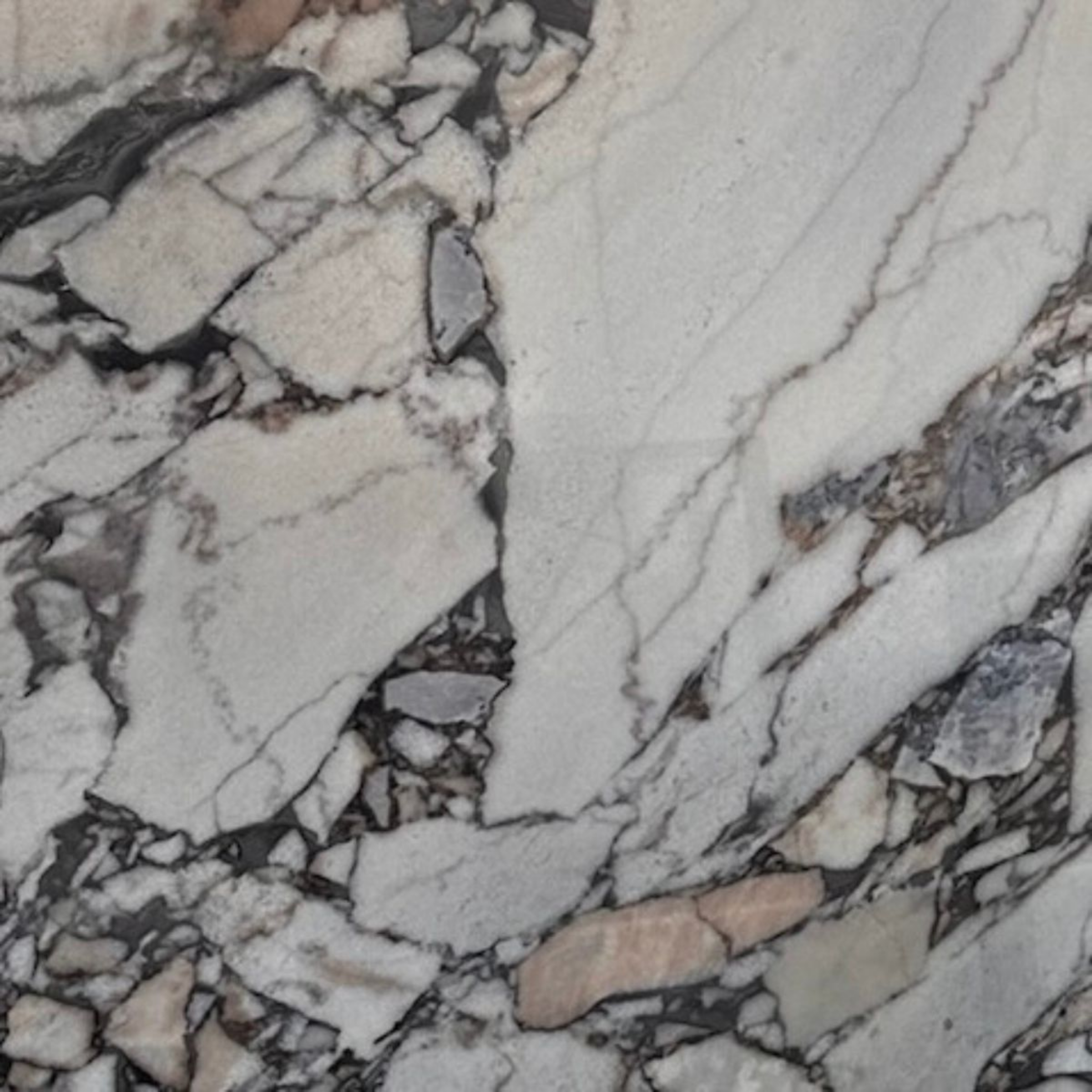Calacatta nero marble swatch