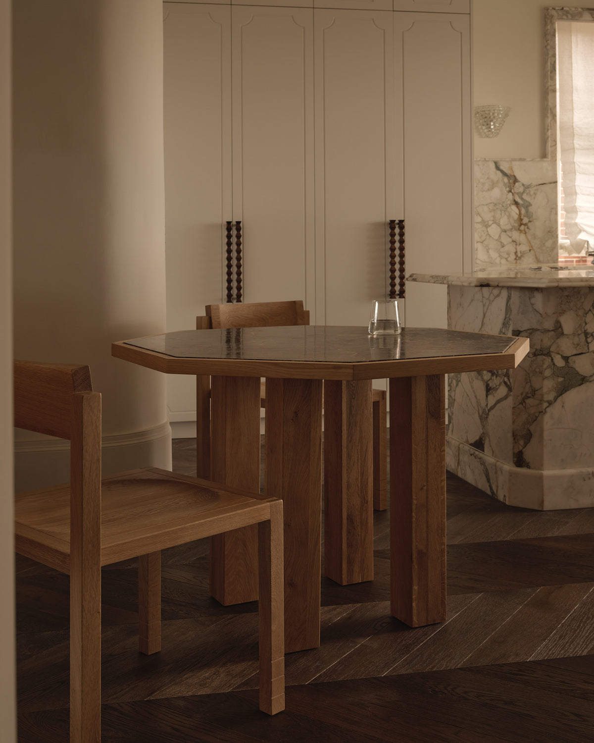 Carlo Oak Chocolate 100 Dining Table
