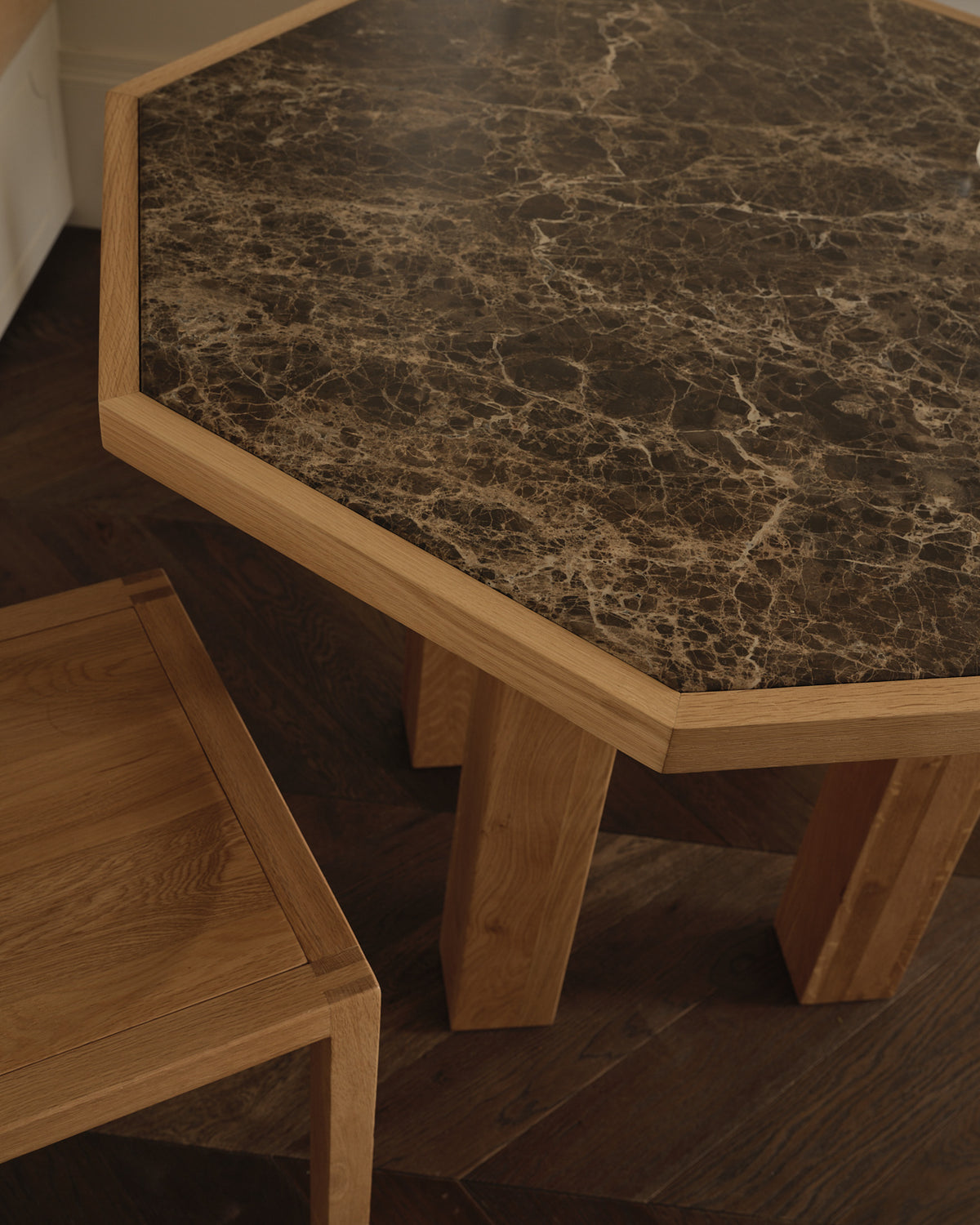 Carlo Oak Chocolate 100 Dining Table