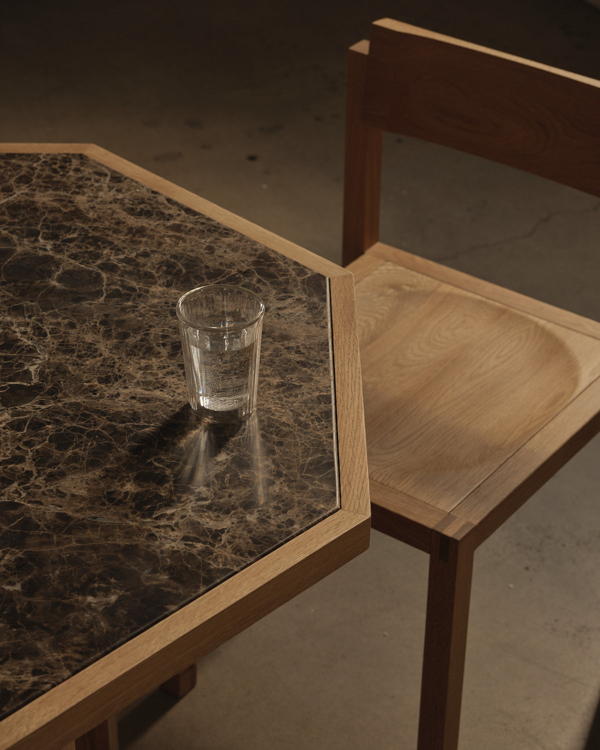 Carlo Oak Chocolate 100 Dining Table