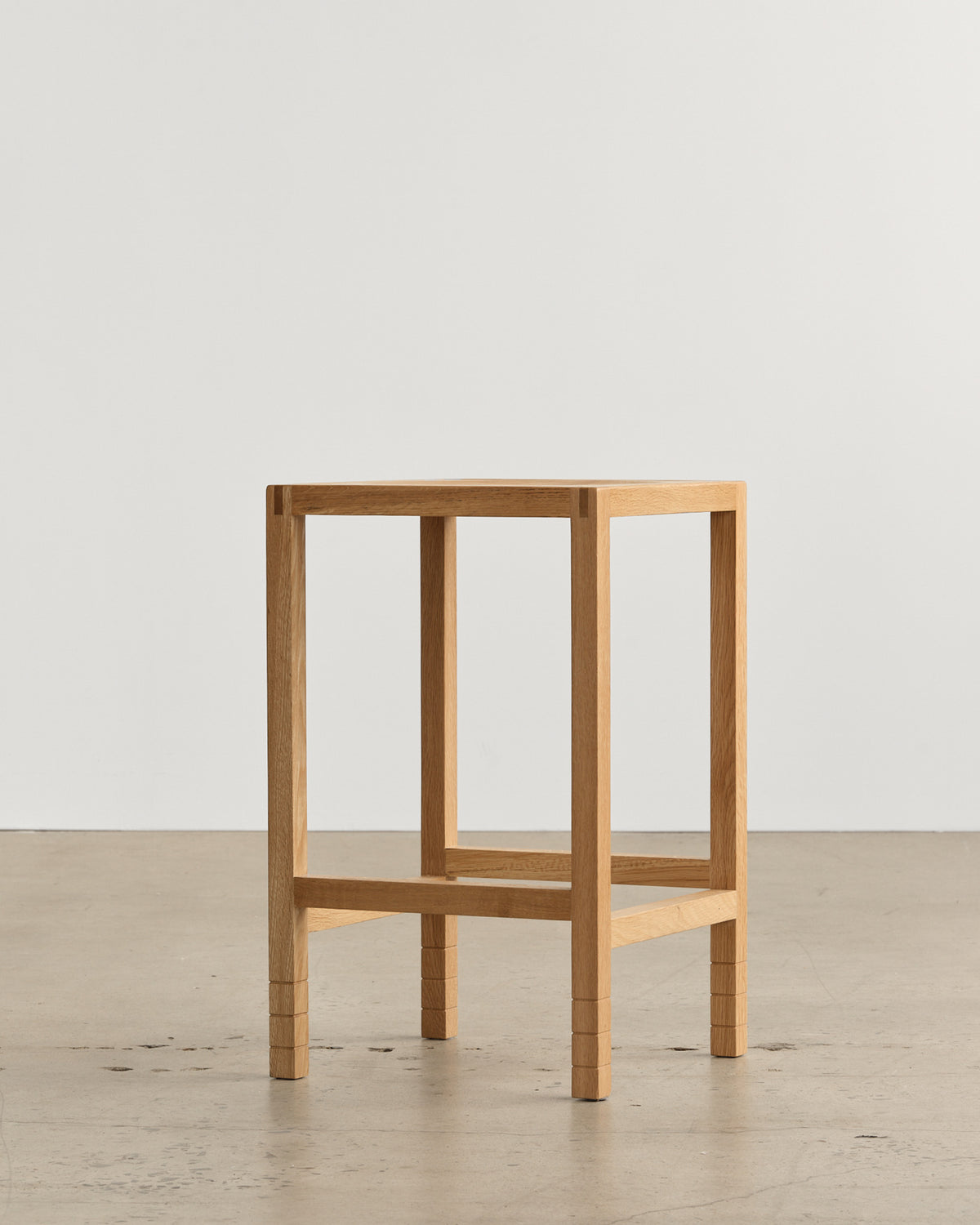 Carlo Oak Bar Stool