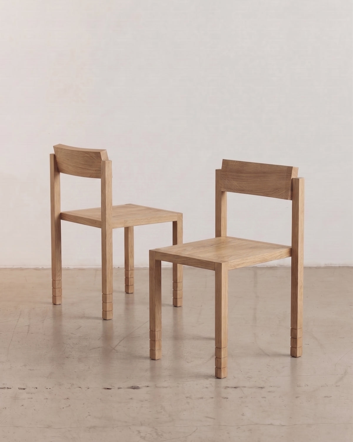 Carlo Oak Dining Chair