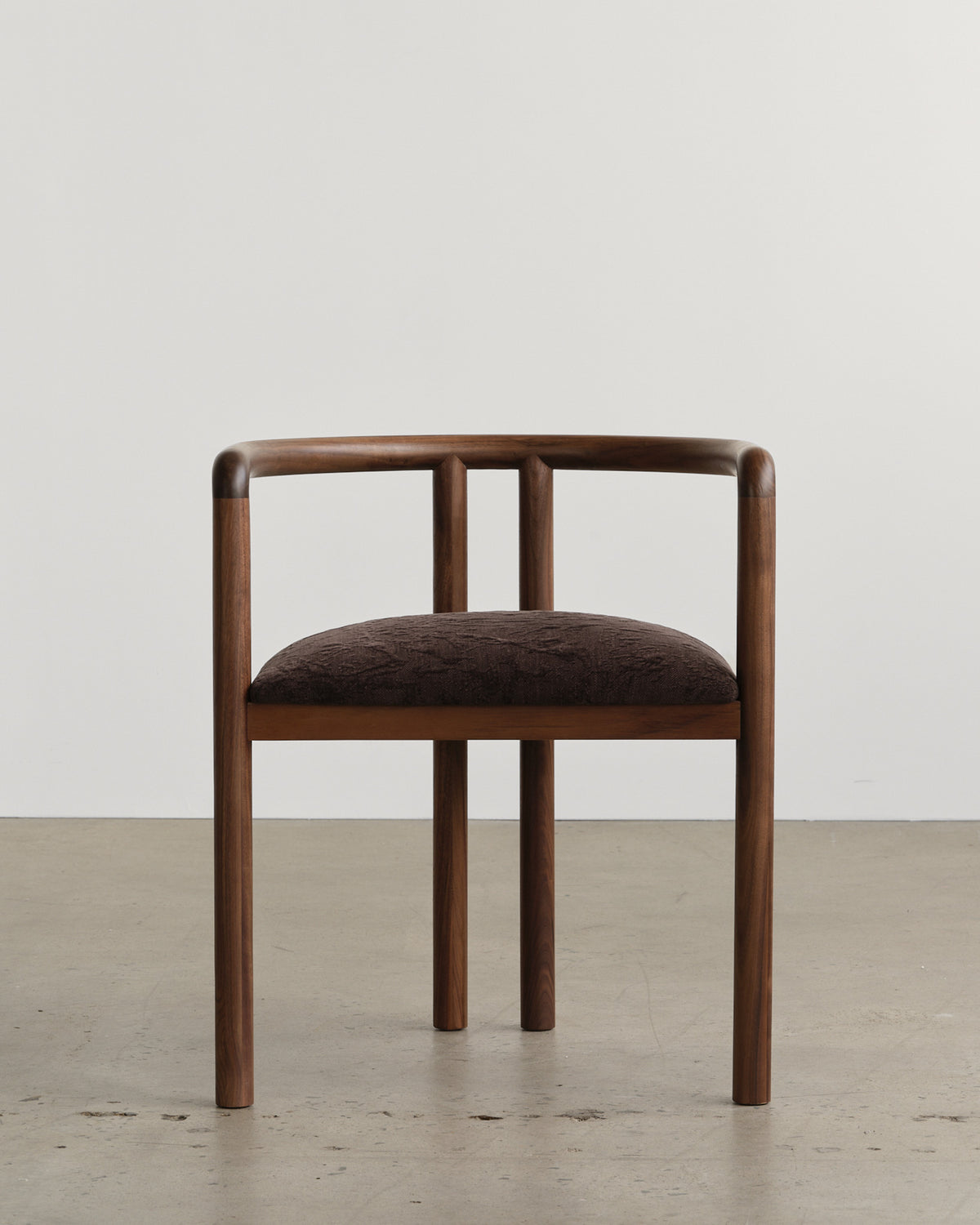 Elio Walnut Carob Dining Chair