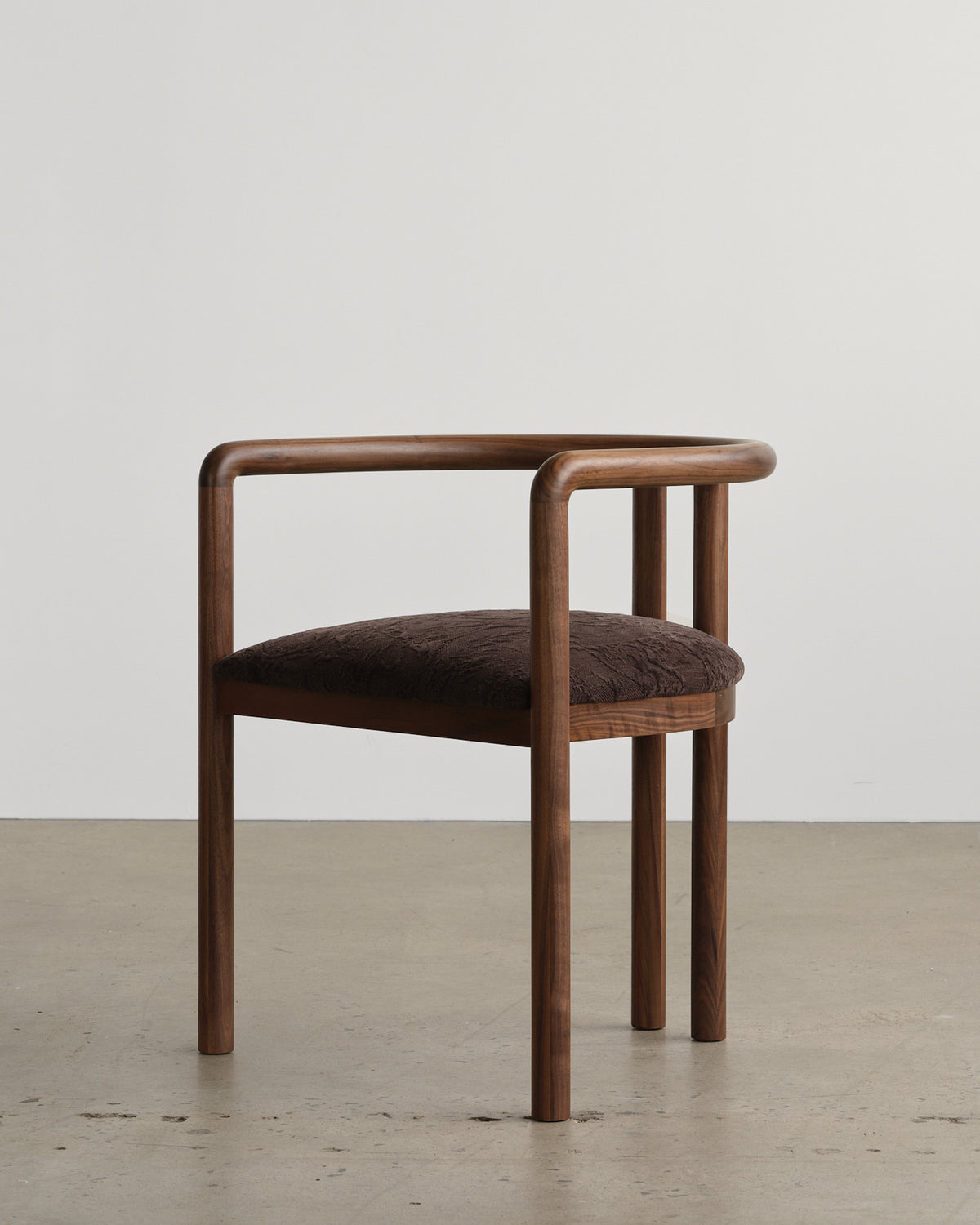 Elio Walnut Carob Dining Chair