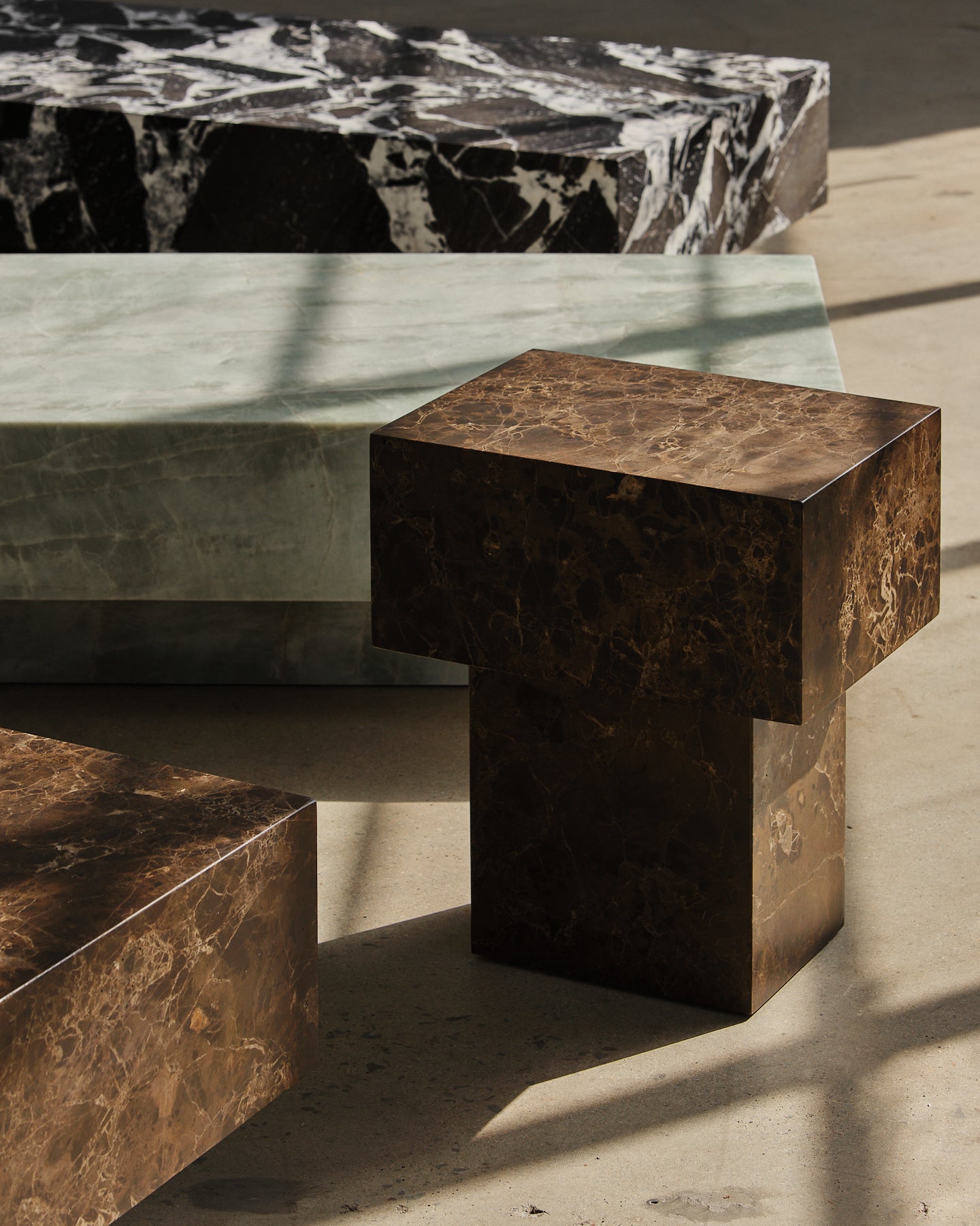 Butter Side Table Chocolate