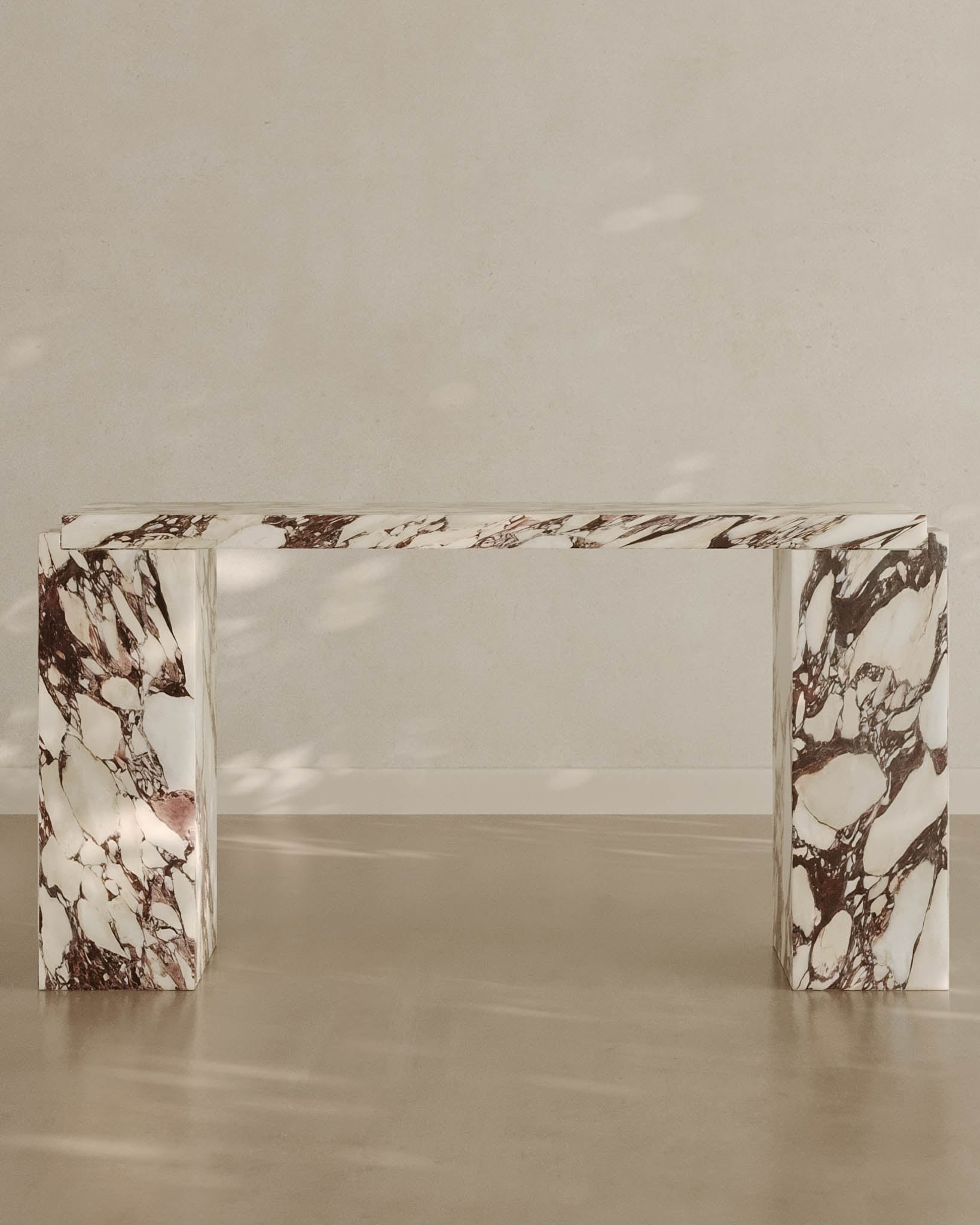 Abstract Console Calacatta Viola - Fleur Studios