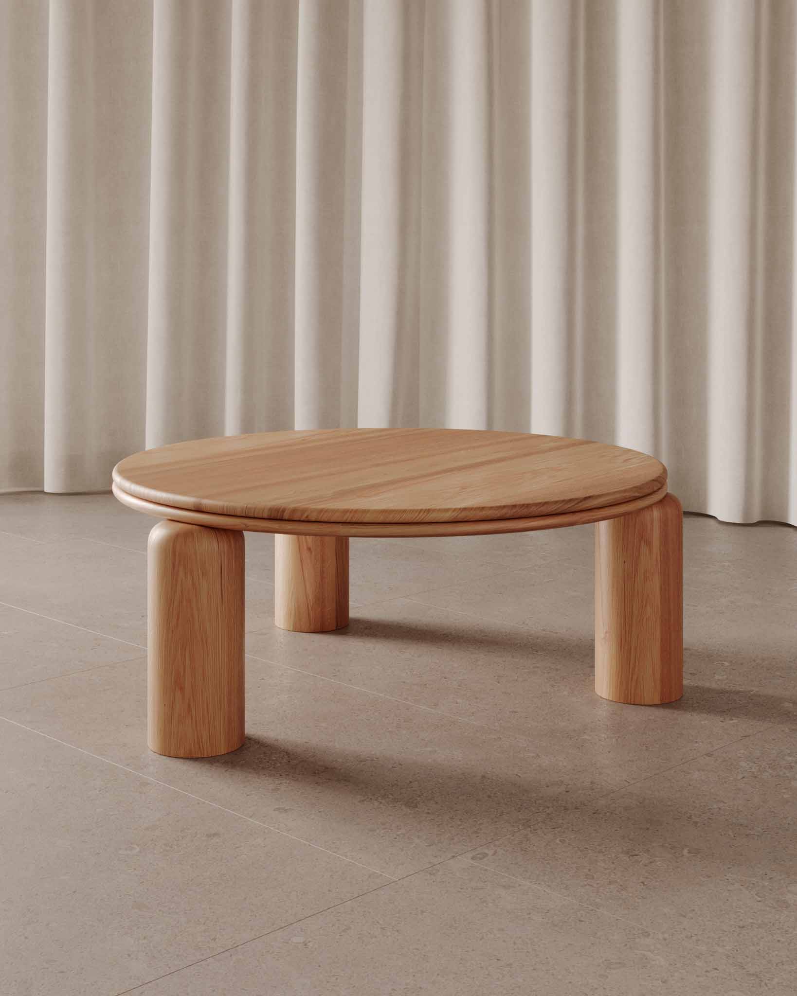 Bombola Oak Coffee Table - Fleur Studios