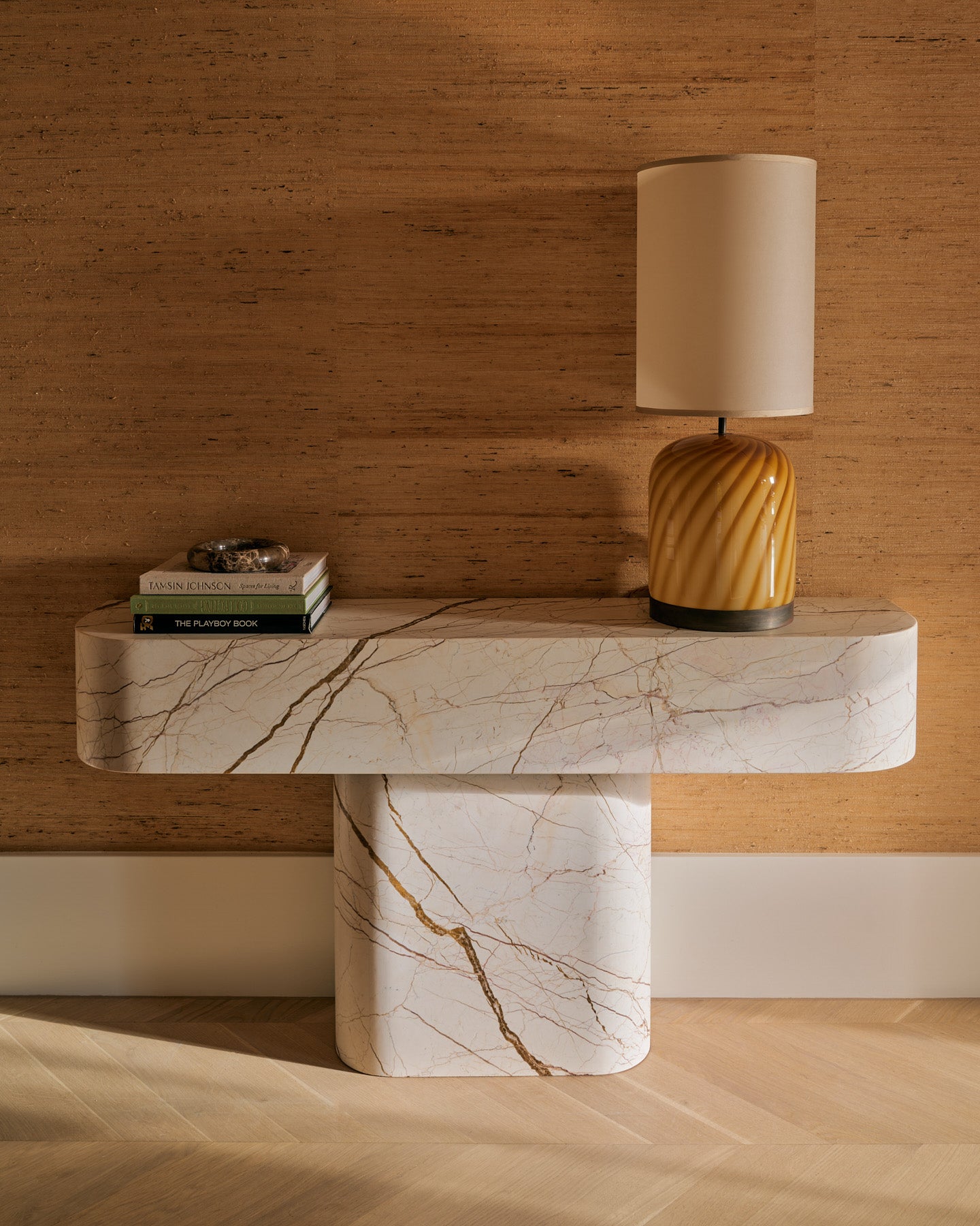 Marble console table