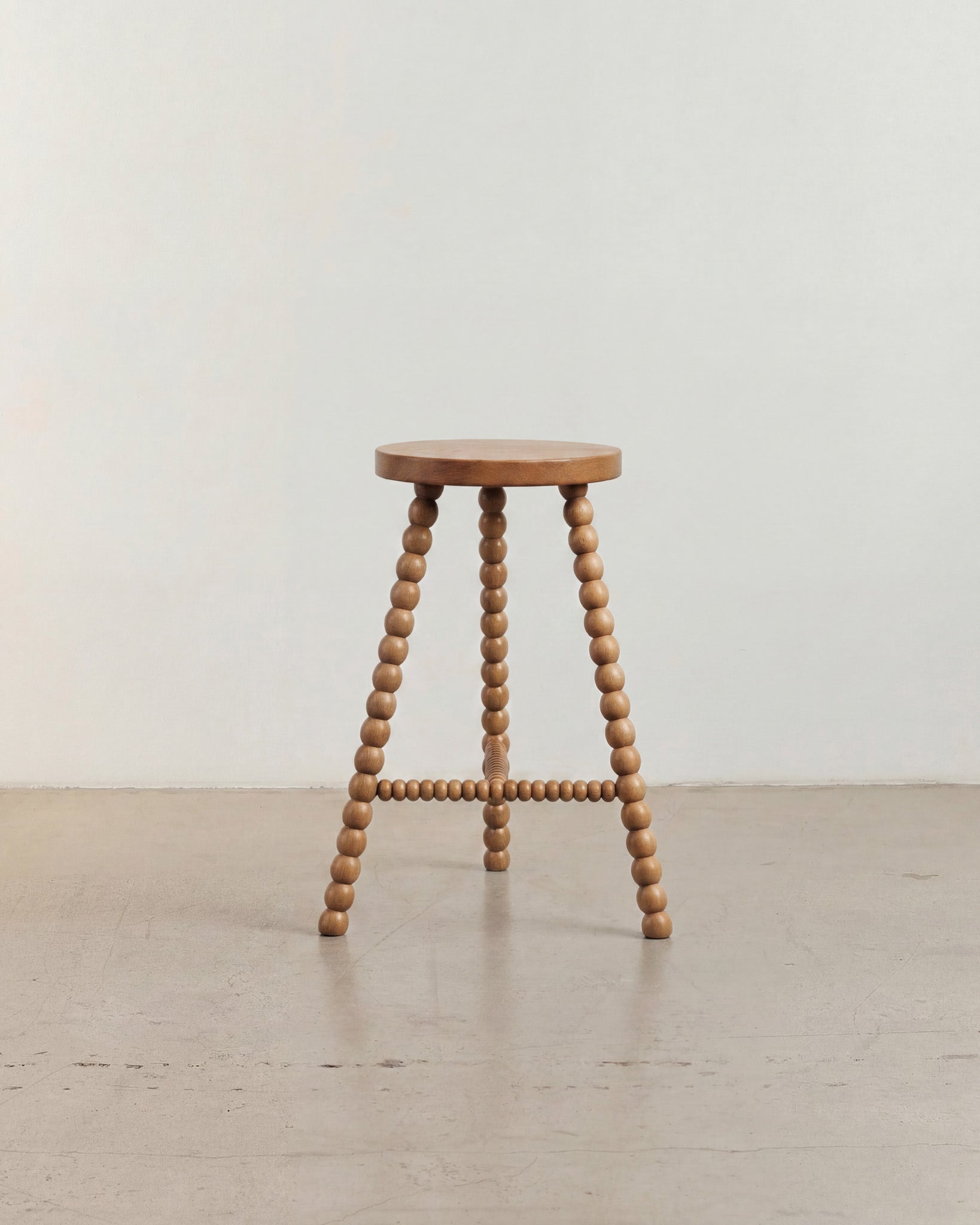 Cleo Tall Oak Bar Stool Stool