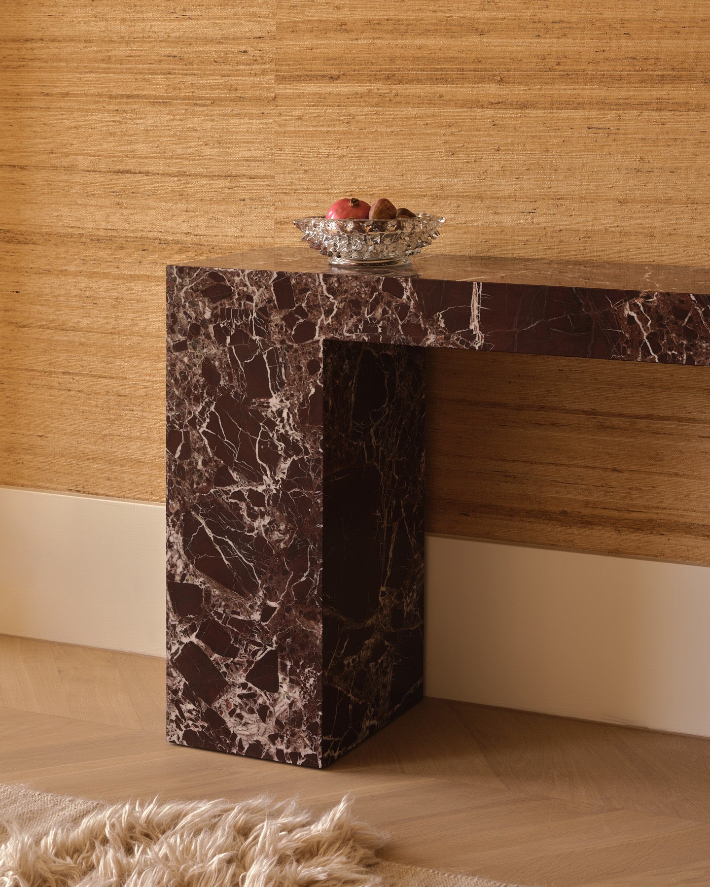 Cookie Abstract Medium Console Rosa Levanto Console Table