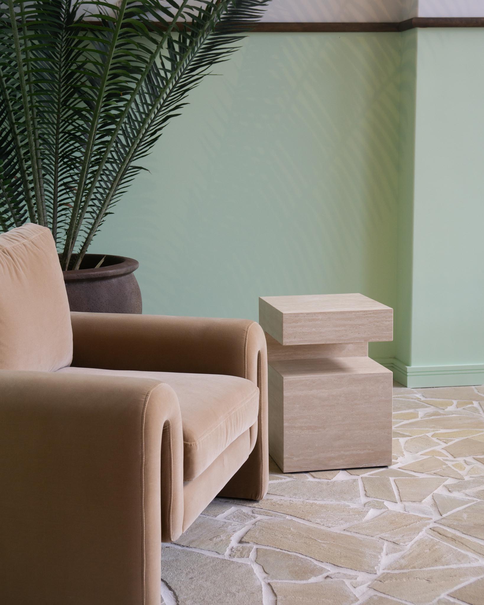 COOKIE Cream Travertine - Fleur Studios