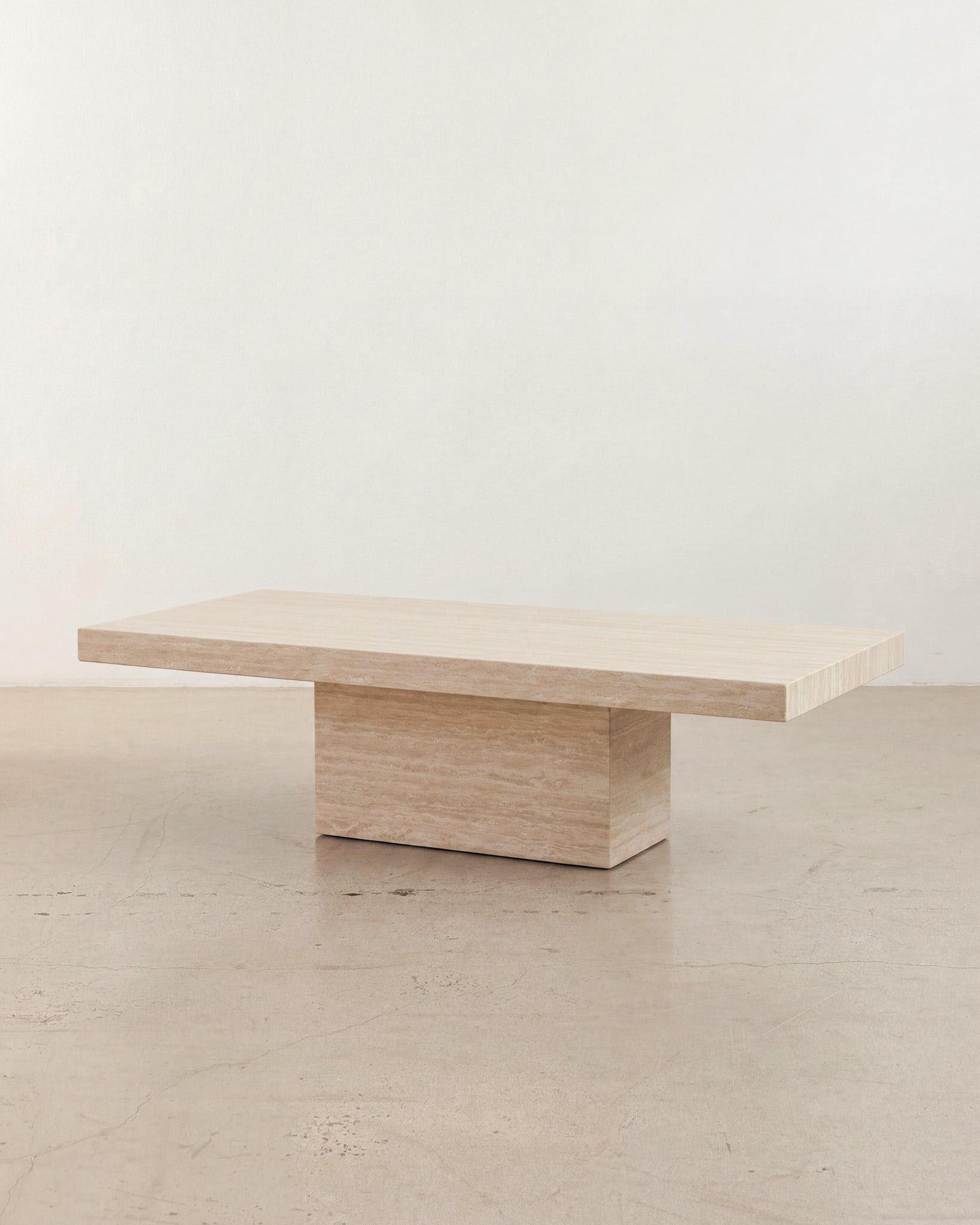Gino Cream Travertine Coffee Table Coffee Table