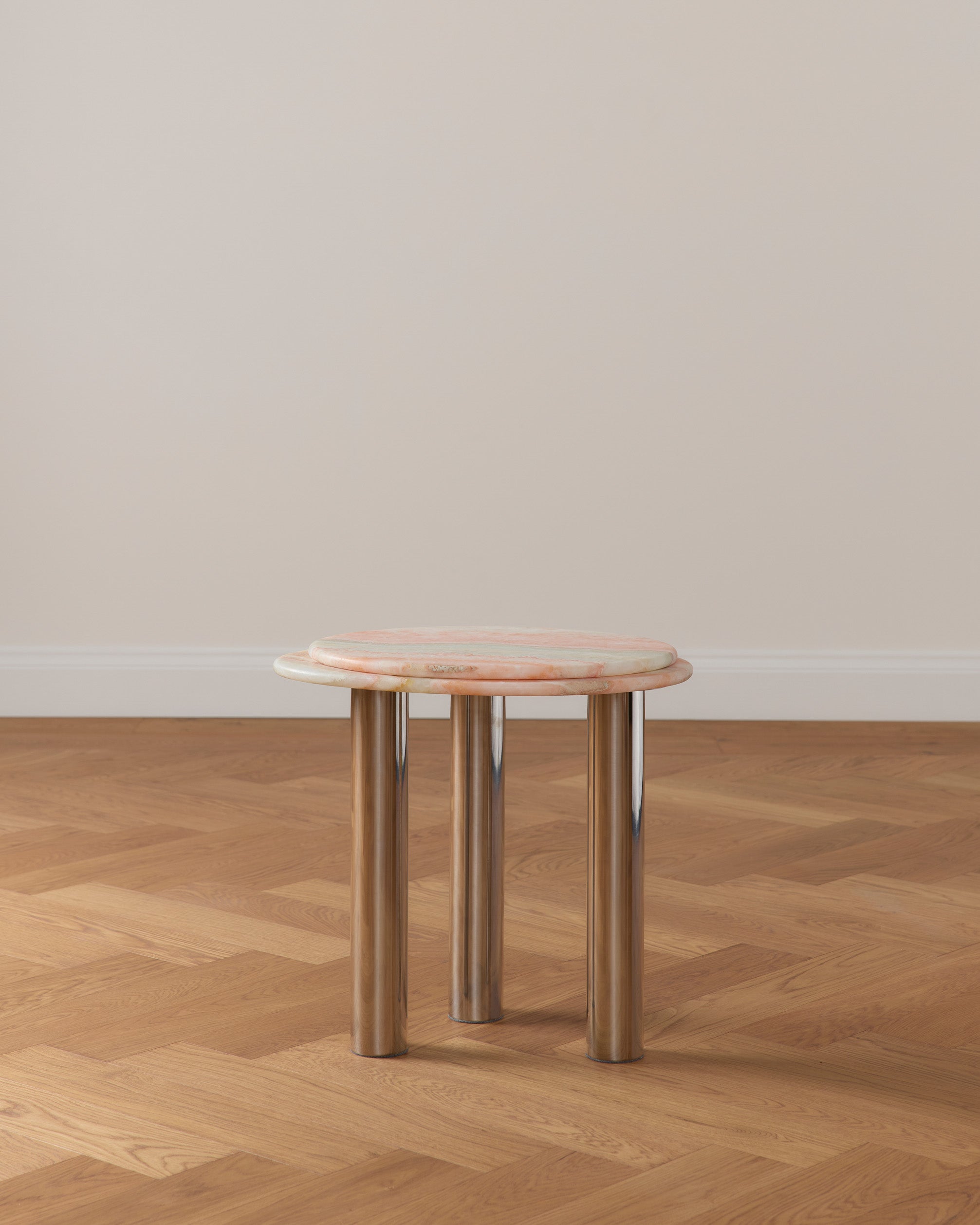 Paradiso Rainbow Onyx Side Table Side Table