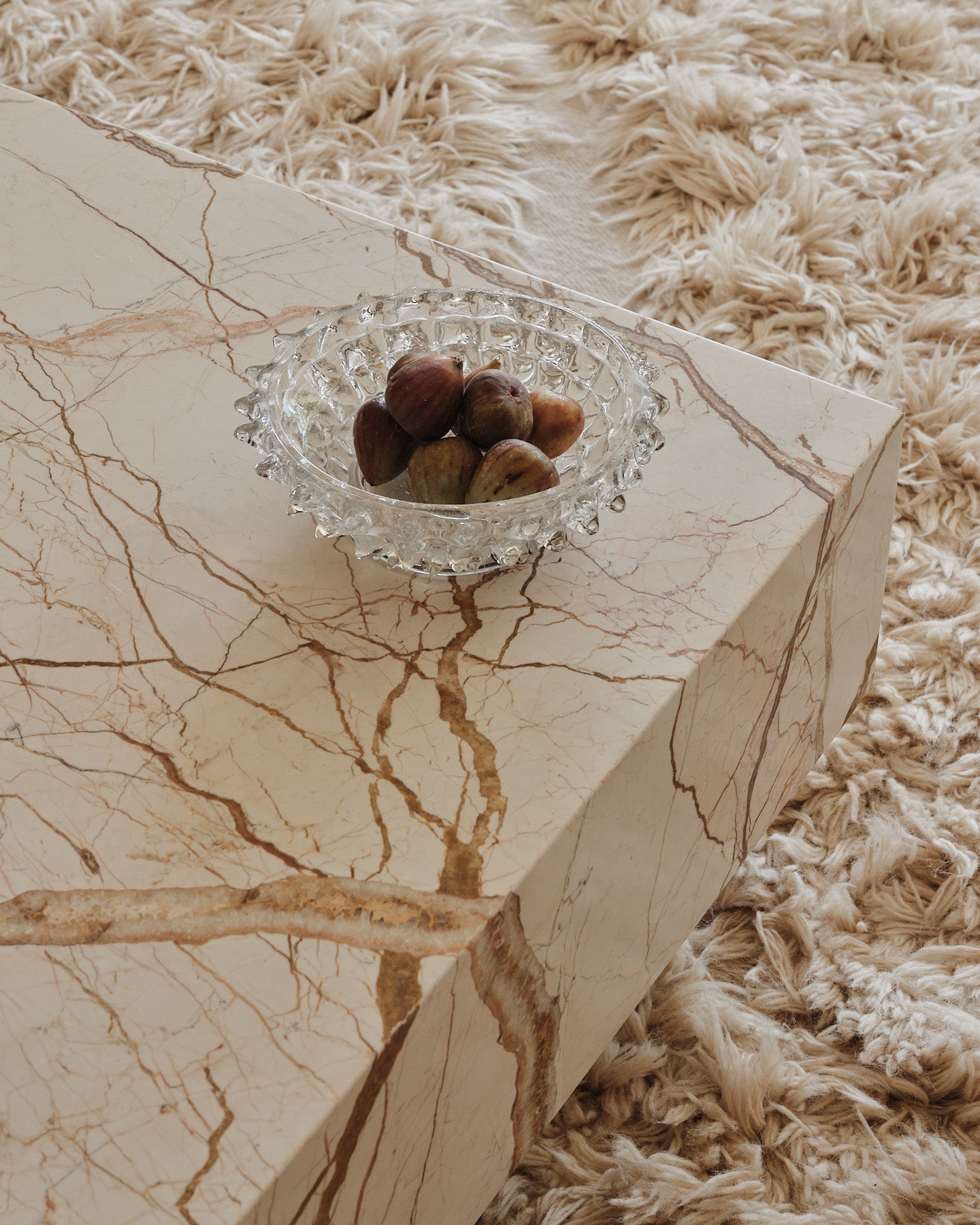 Butter Medium Coffee Table Honeycomb Coffee Table
