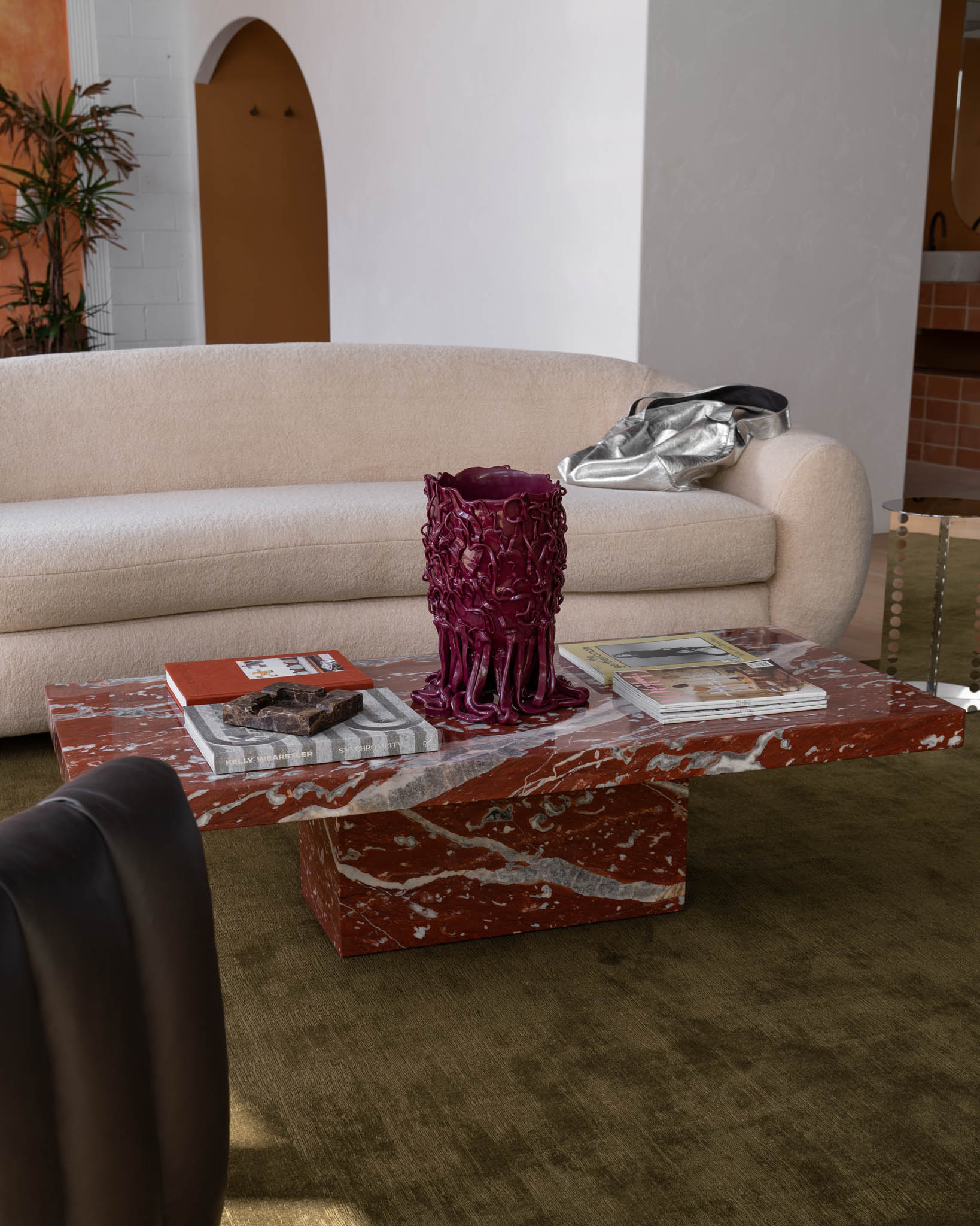 Gino Coffee Table Rosso Francia