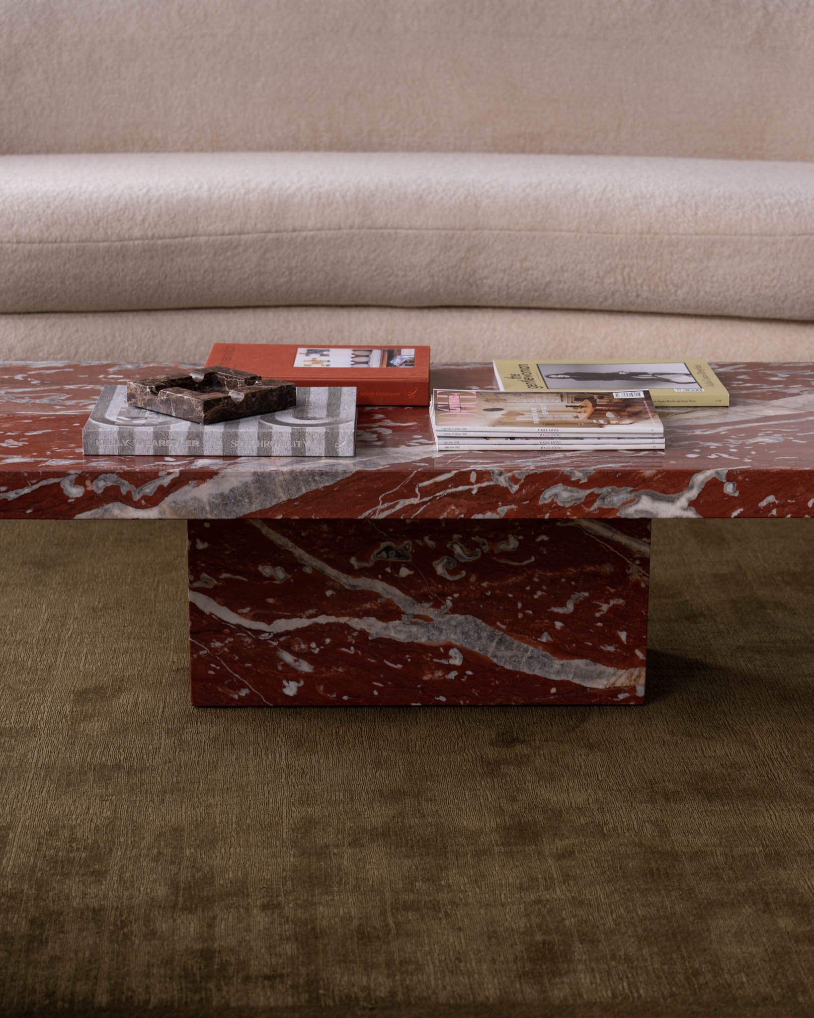 Gino Coffee Table Rosso Francia