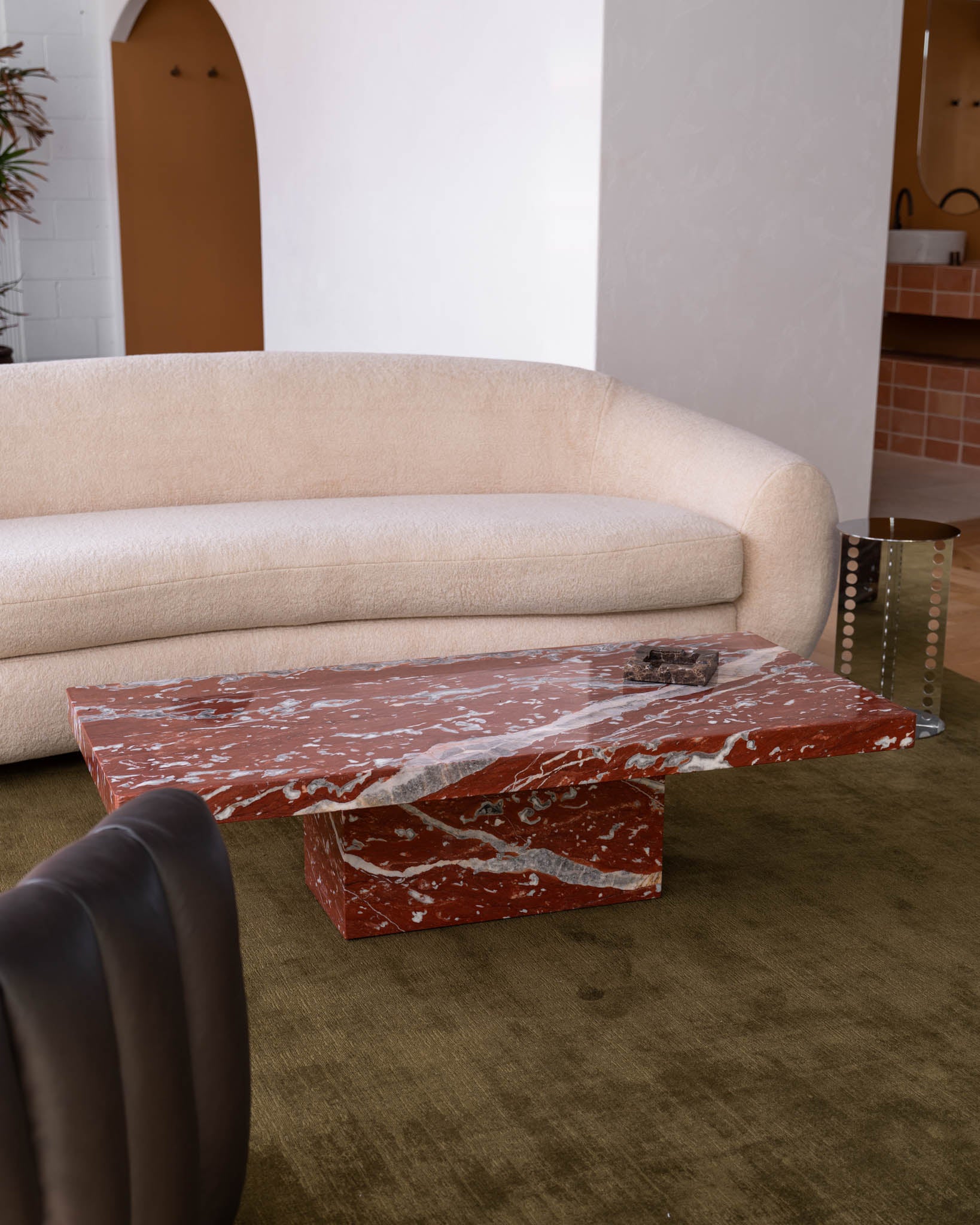 Gino Coffee Table Rosso Francia