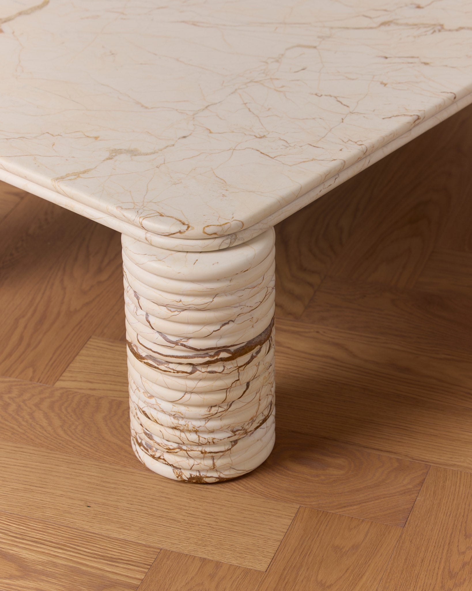 Nervado Large Rectangle Coffee Table Honeycomb