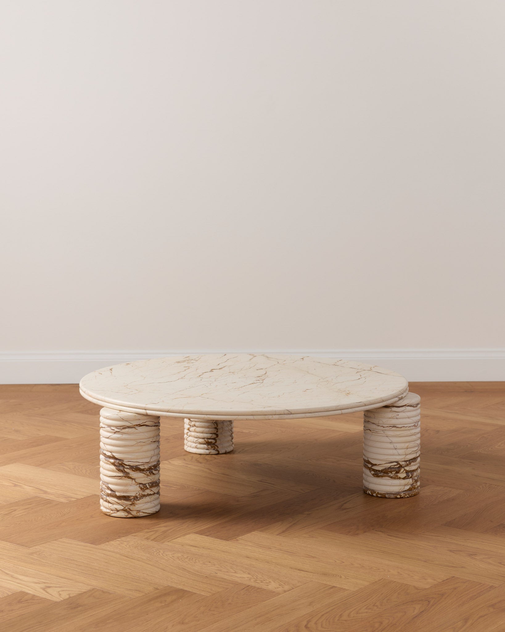 Nervado Round Coffee Table Honeycomb
