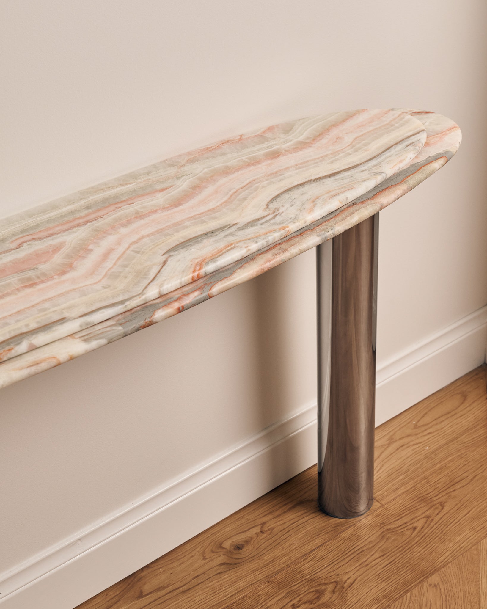 Paradiso Rainbow Onyx Large Console Console Table