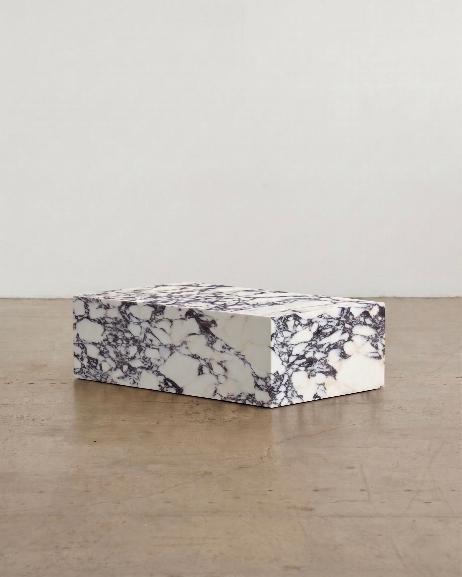 Plinth Calacatta Viola Coffee Table Coffee Table