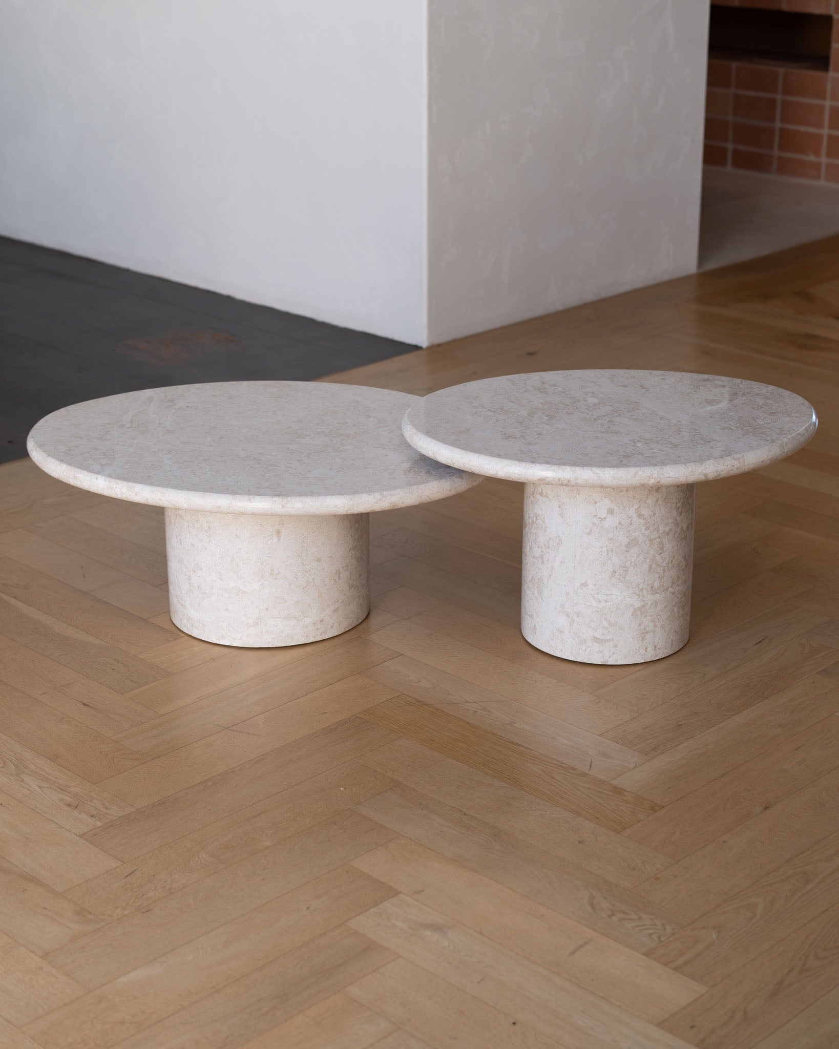 Wabi Crema Coffee Table Pair
