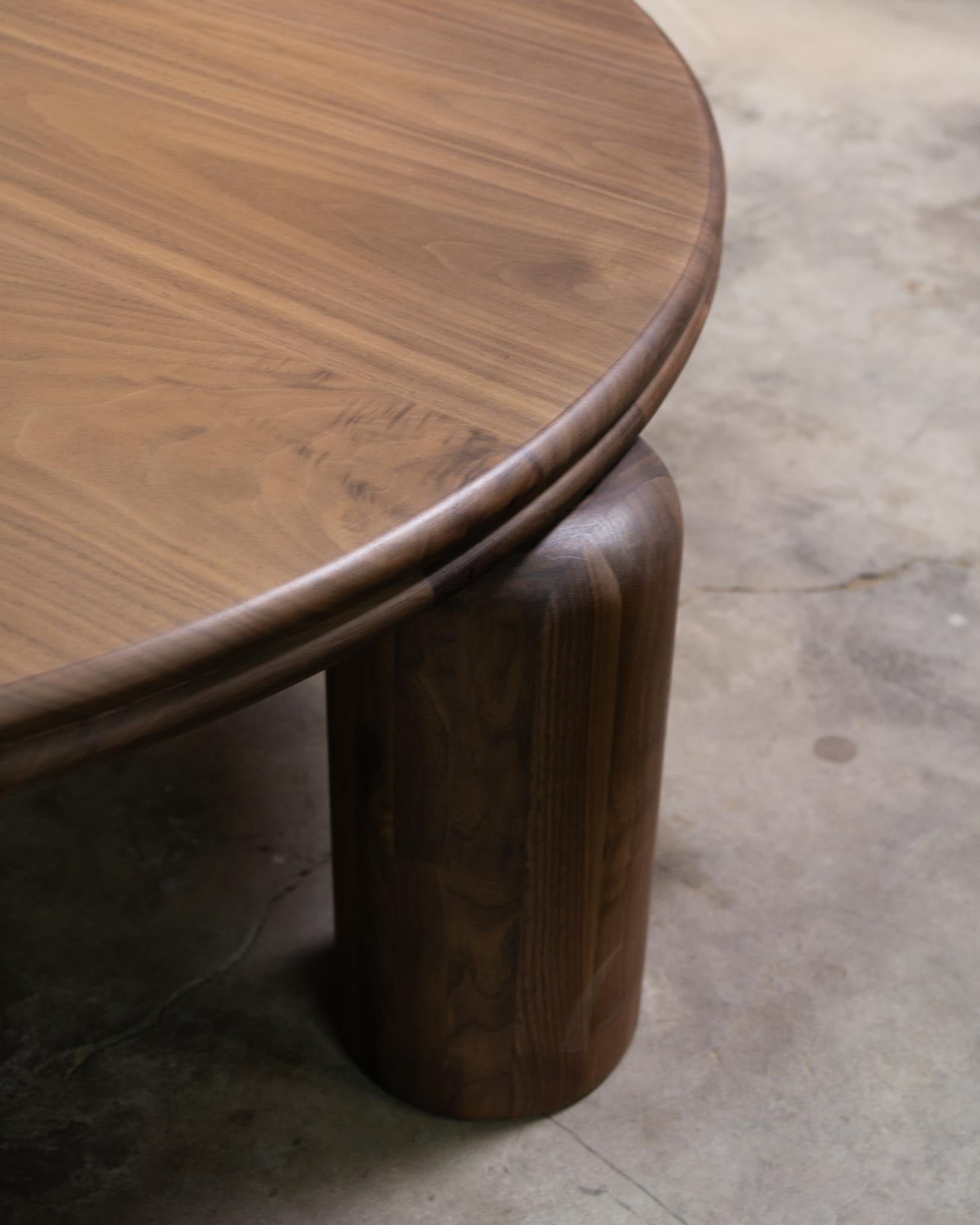 Bombola Walnut Coffee Table - Fleur Studios