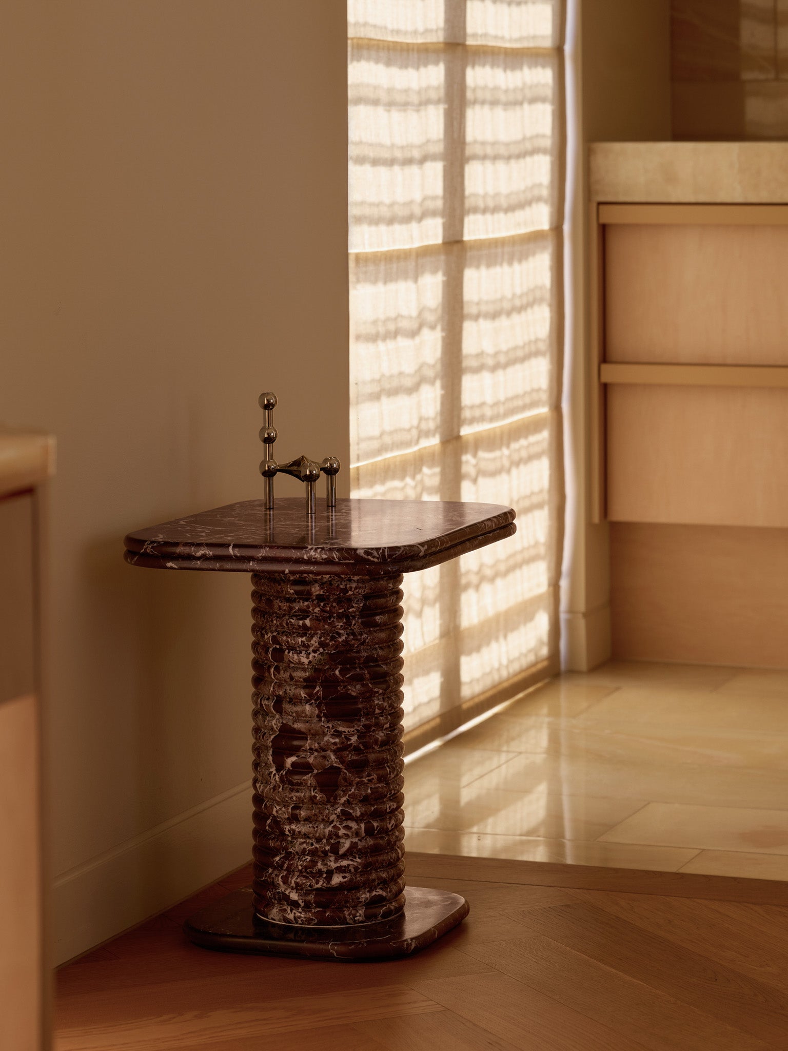 Marble side table