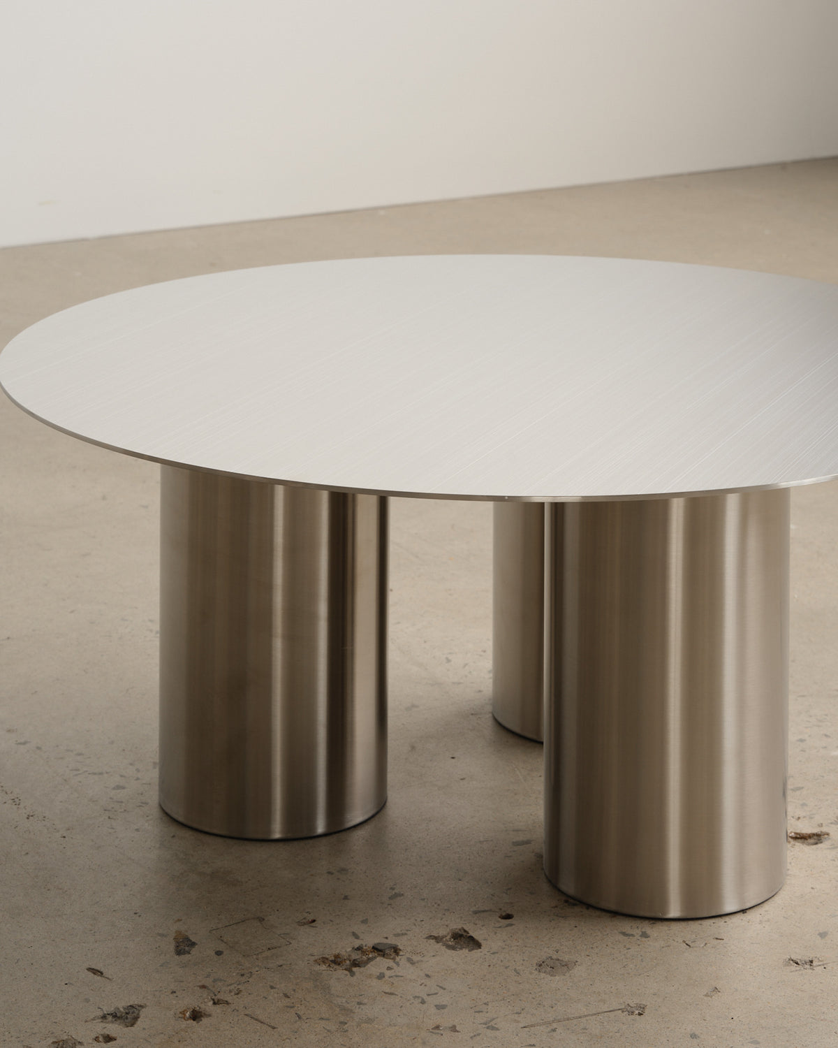 Oslo Stainless Steel Medium Coffee Table