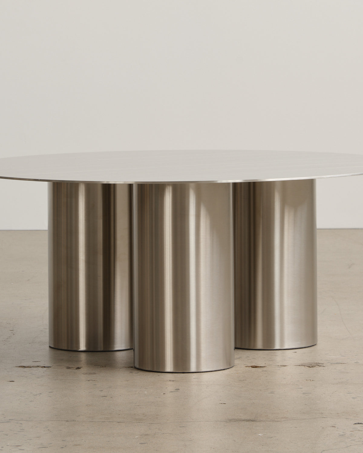 Oslo Stainless Steel Medium Coffee Table