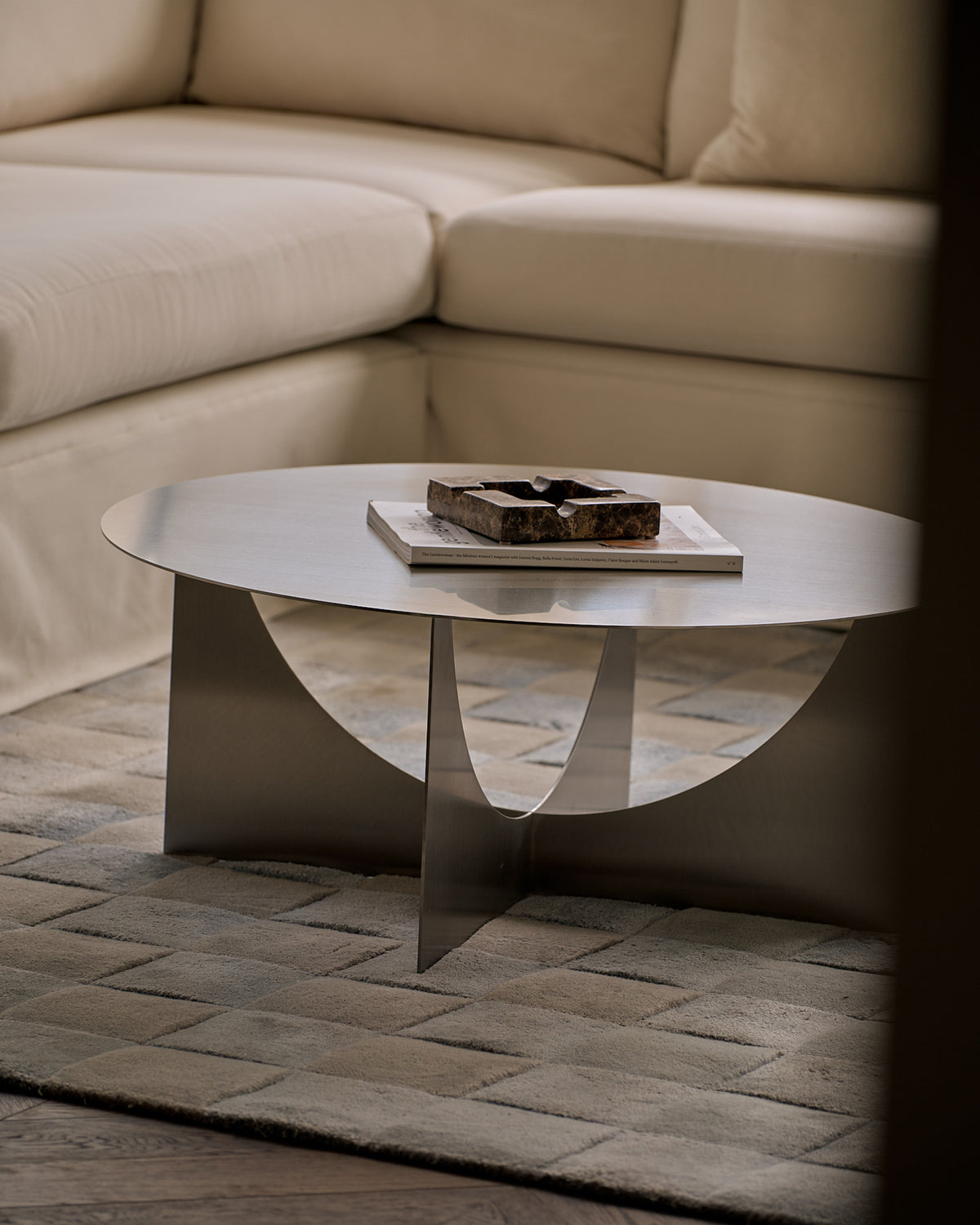 Palermo Stainless Steel Coffee Table