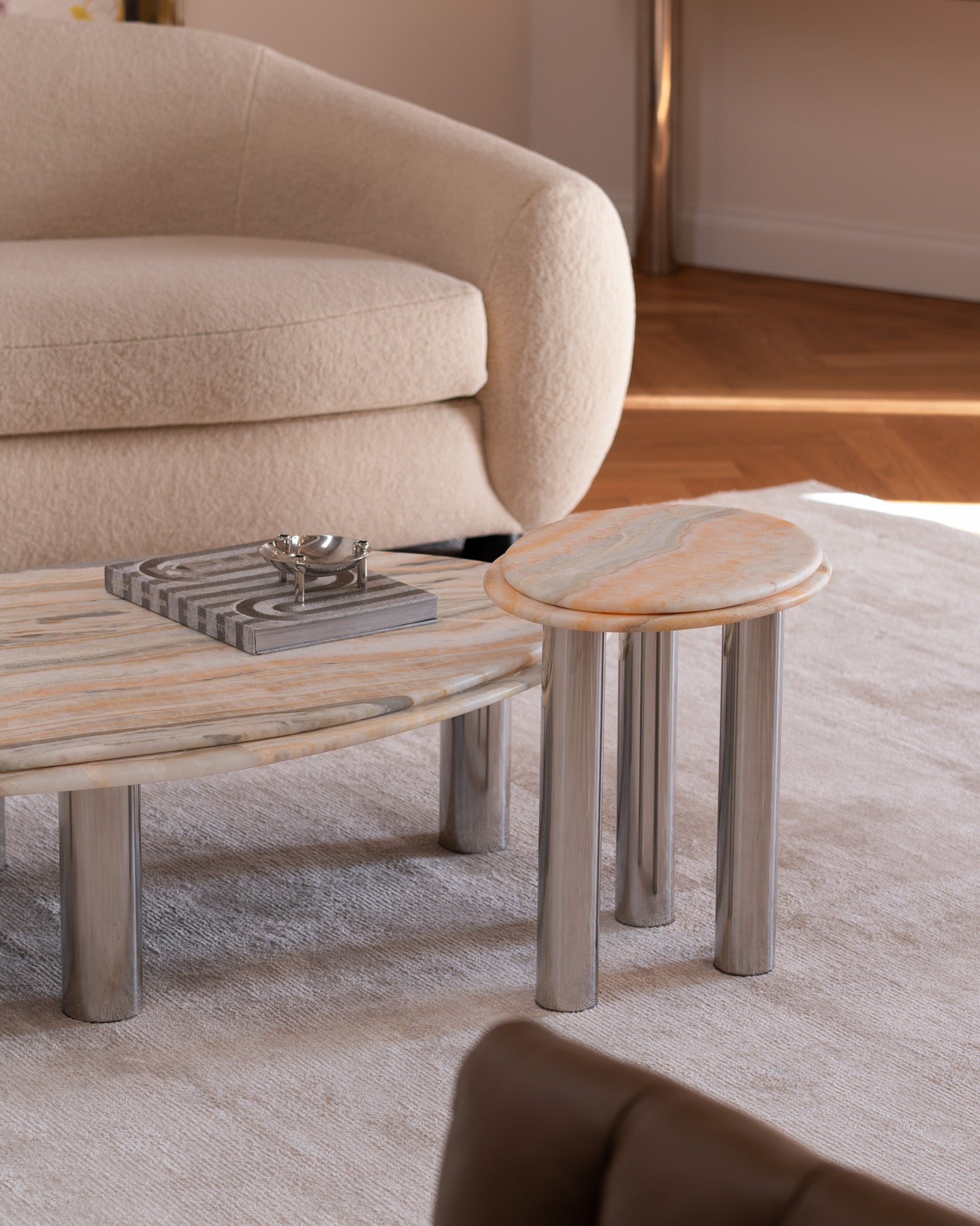Paradiso Rainbow Onyx Large Coffee Table Coffee Table