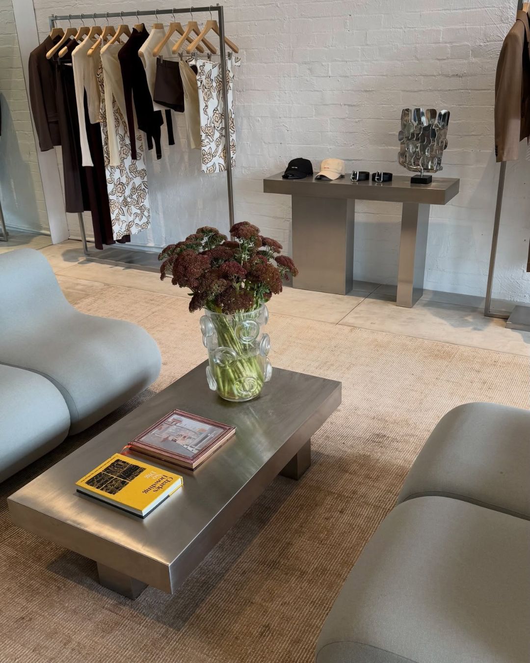 Paris coffee table styled in a boutique