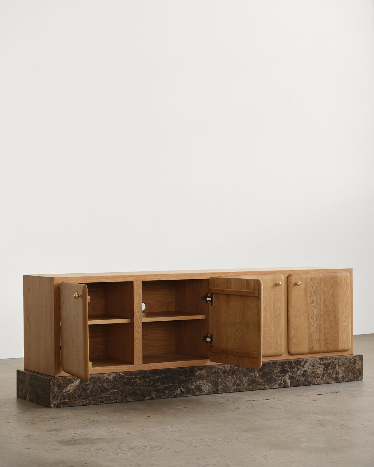 Soma Oak Large Entertainment Unit (Unit only)