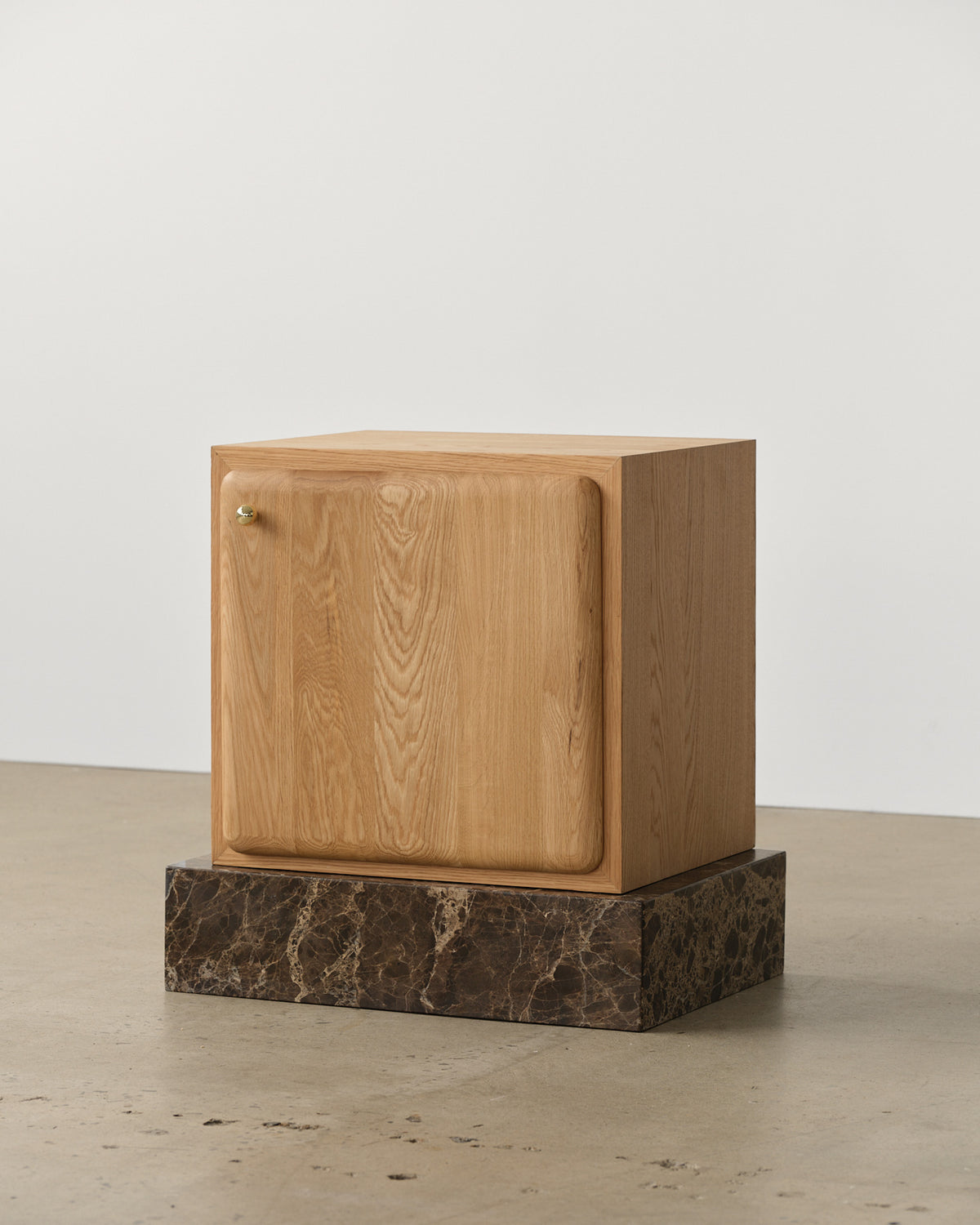 Soma Oak Bedside Table Right Door